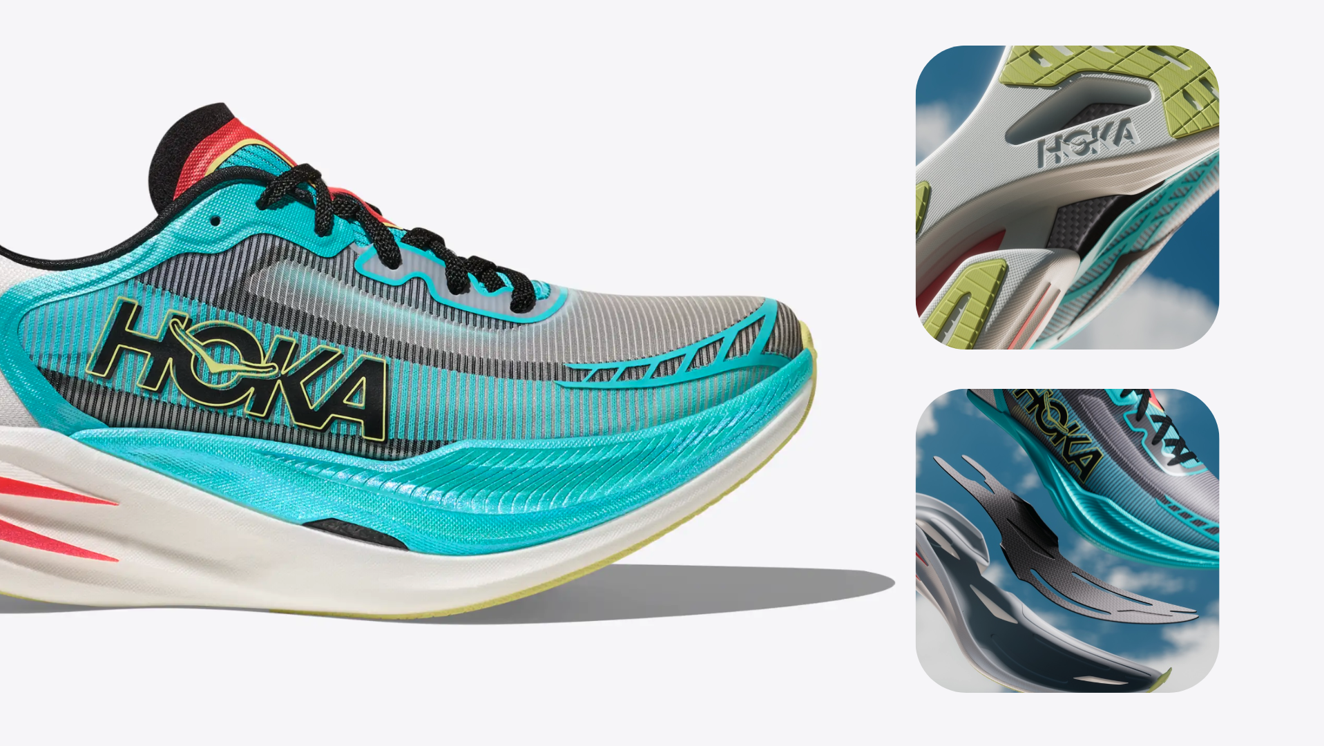 Así es la nueva Hoka Cielo X1 2.0 para correr maratón.