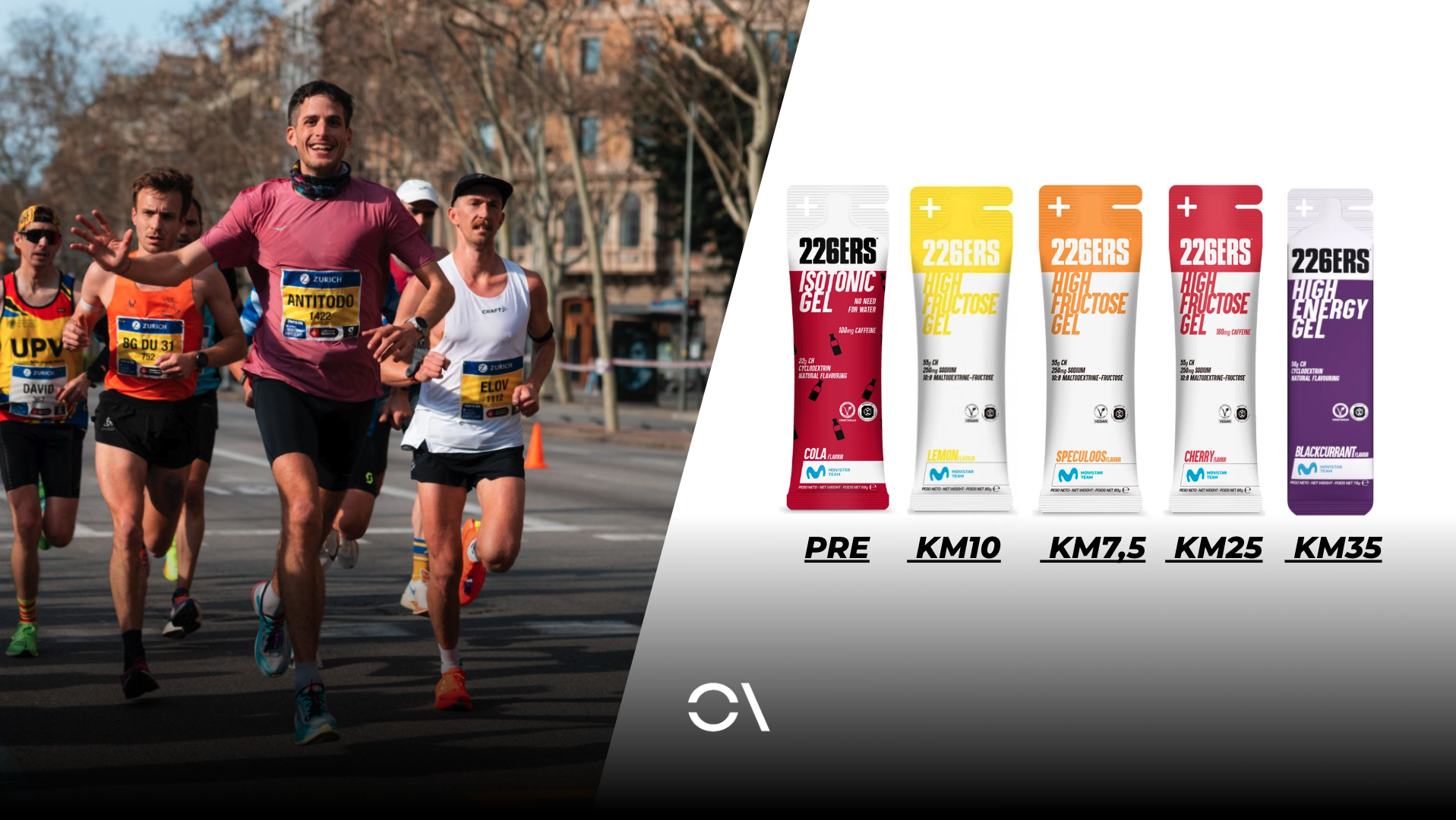 Los 5 geles que tomé para hacer 2h27 en el Maratón de Barcelona. SPORTMEDIA. Los 5 geles que tomé para hacer 2h27 en el Maratón de Barcelona. SPORTMEDIA.