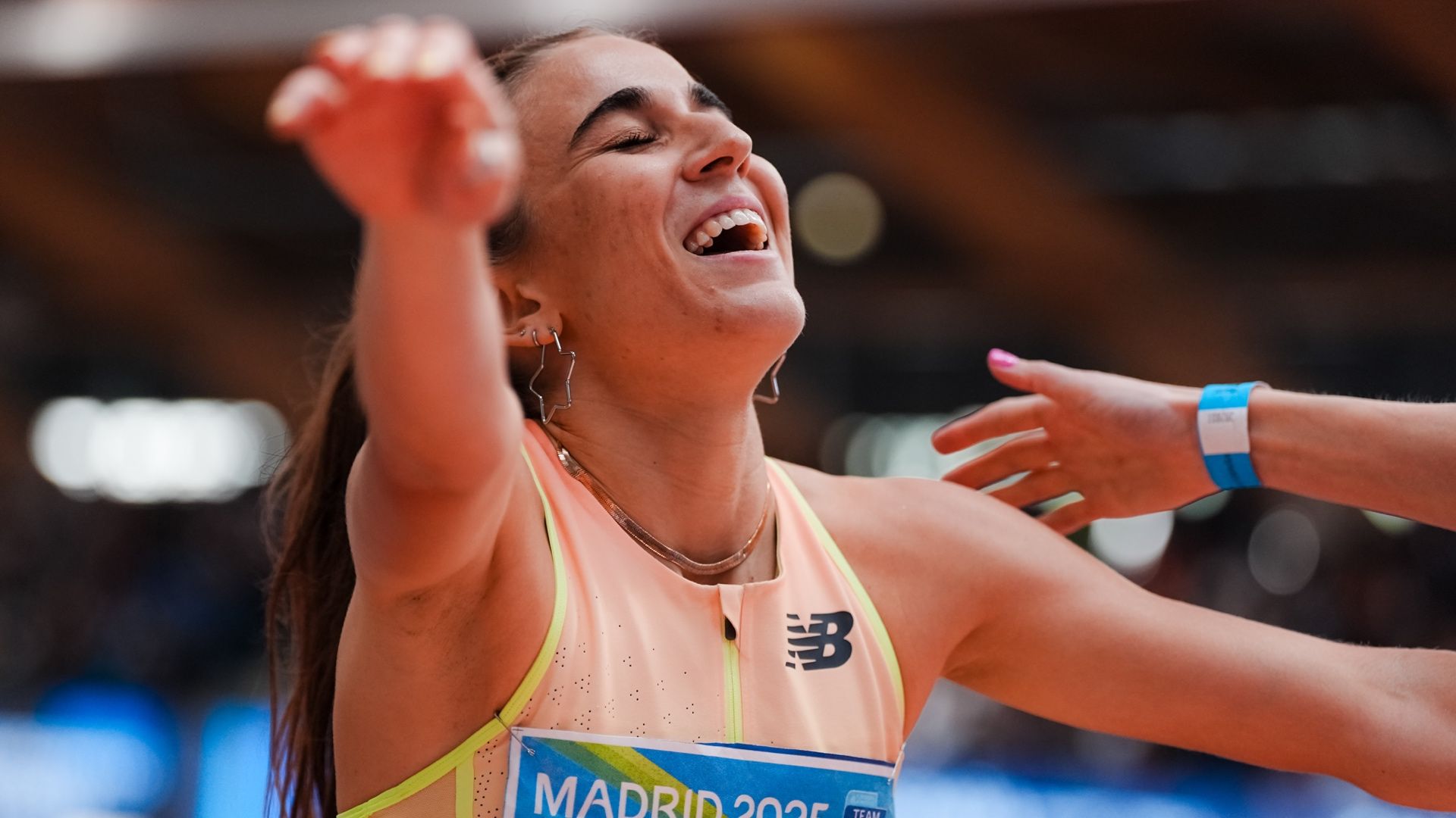 Daniela García en el Campeonato de España de Pista Cubierta celebrado en Madrid el pasado mes de febrero. SPORTMEDIA. Daniela García en el Campeonato de España de Pista Cubierta celebrado en Madrid el pasado mes de febrero. SPORTMEDIA.