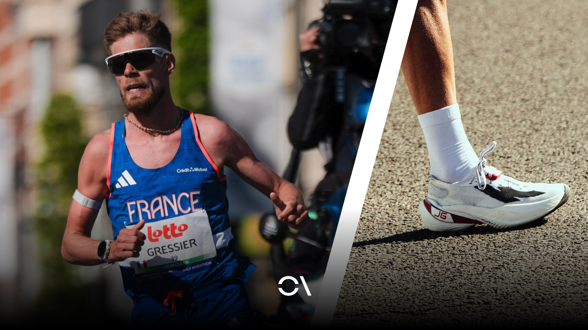 Jimmy Gressier en el Campeonato de Europa de Medio Maratón y sus Kiprun personalizadas. SPORTMEDIA. Jimmy Gressier en el Campeonato de Europa de Medio Maratón y sus Kiprun personalizadas. SPORTMEDIA.