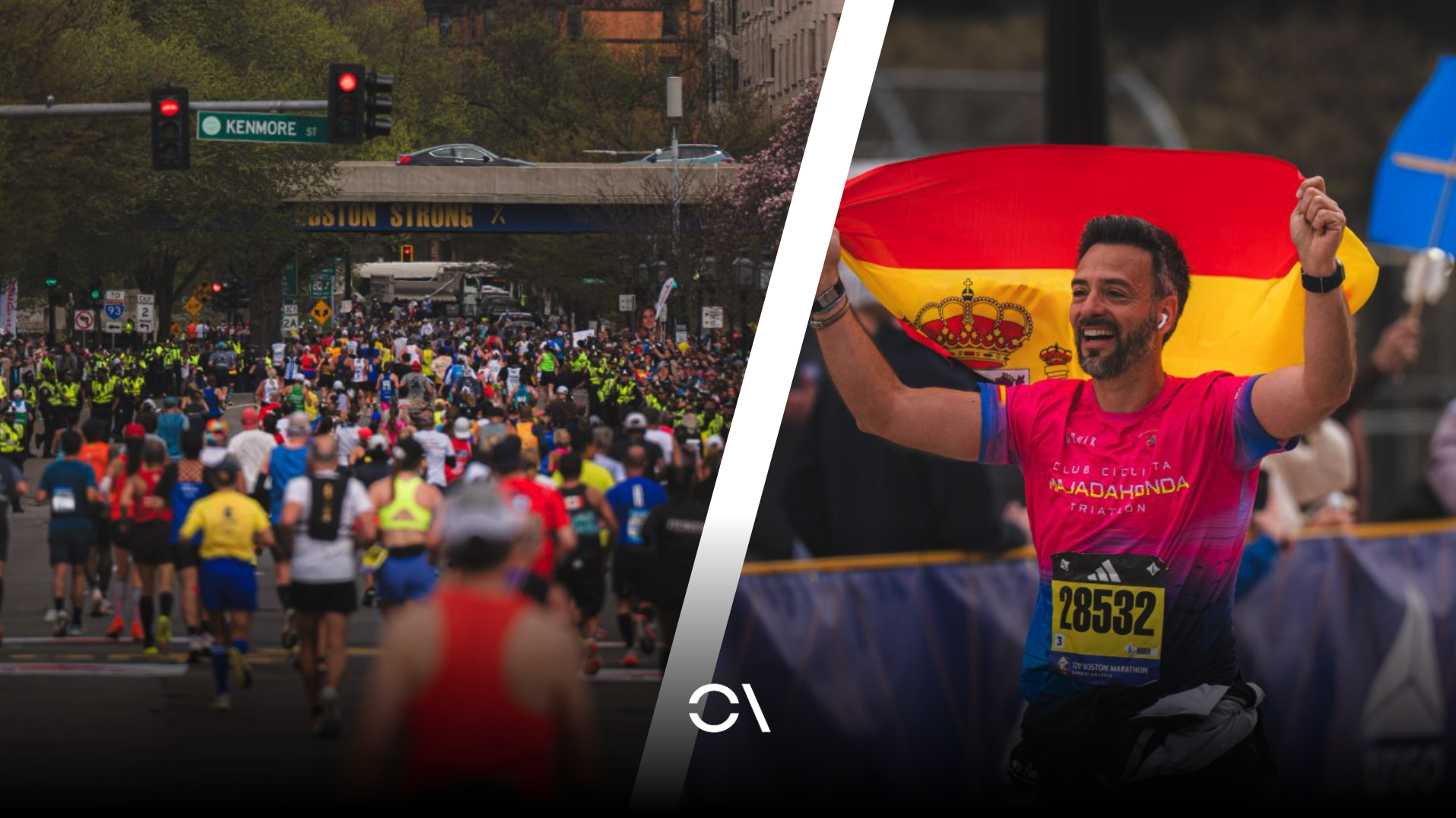 Todos los españoles que han corrido en el Maratón de Boston 2026. VSM PHOTOEVENTS.