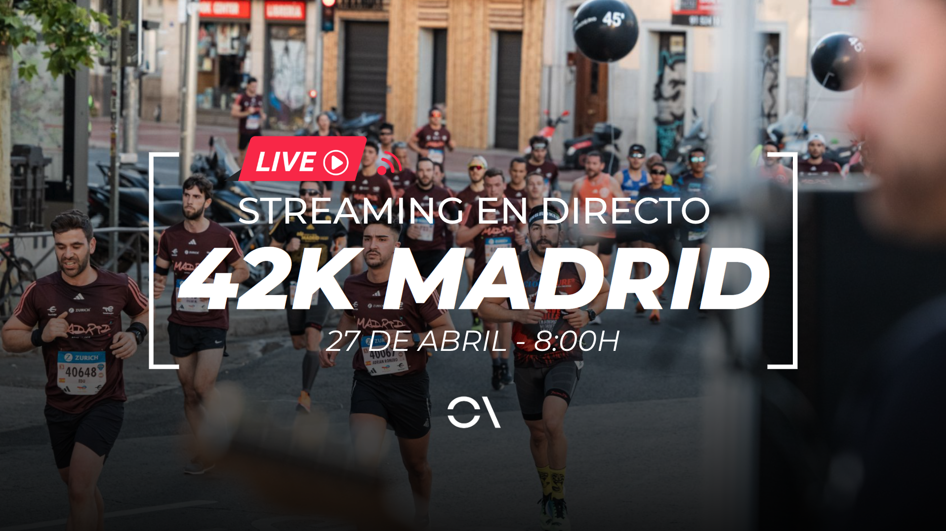 Sigue en directo el Maratón, Medio Maratón y 10K del Zurich Rock 'n' Roll Running Series Madrid.