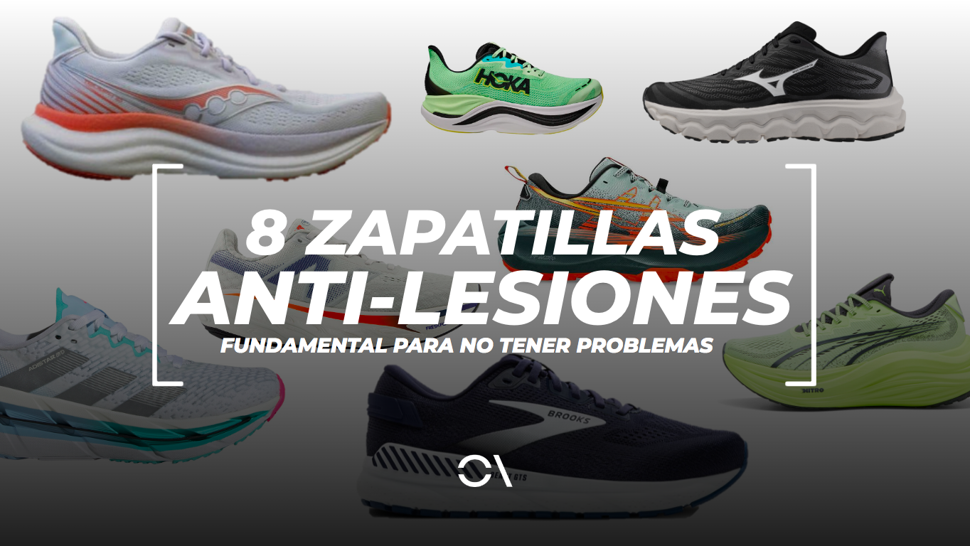 Los 8 modelos de zapatillas que más te protegen cuando corres.
