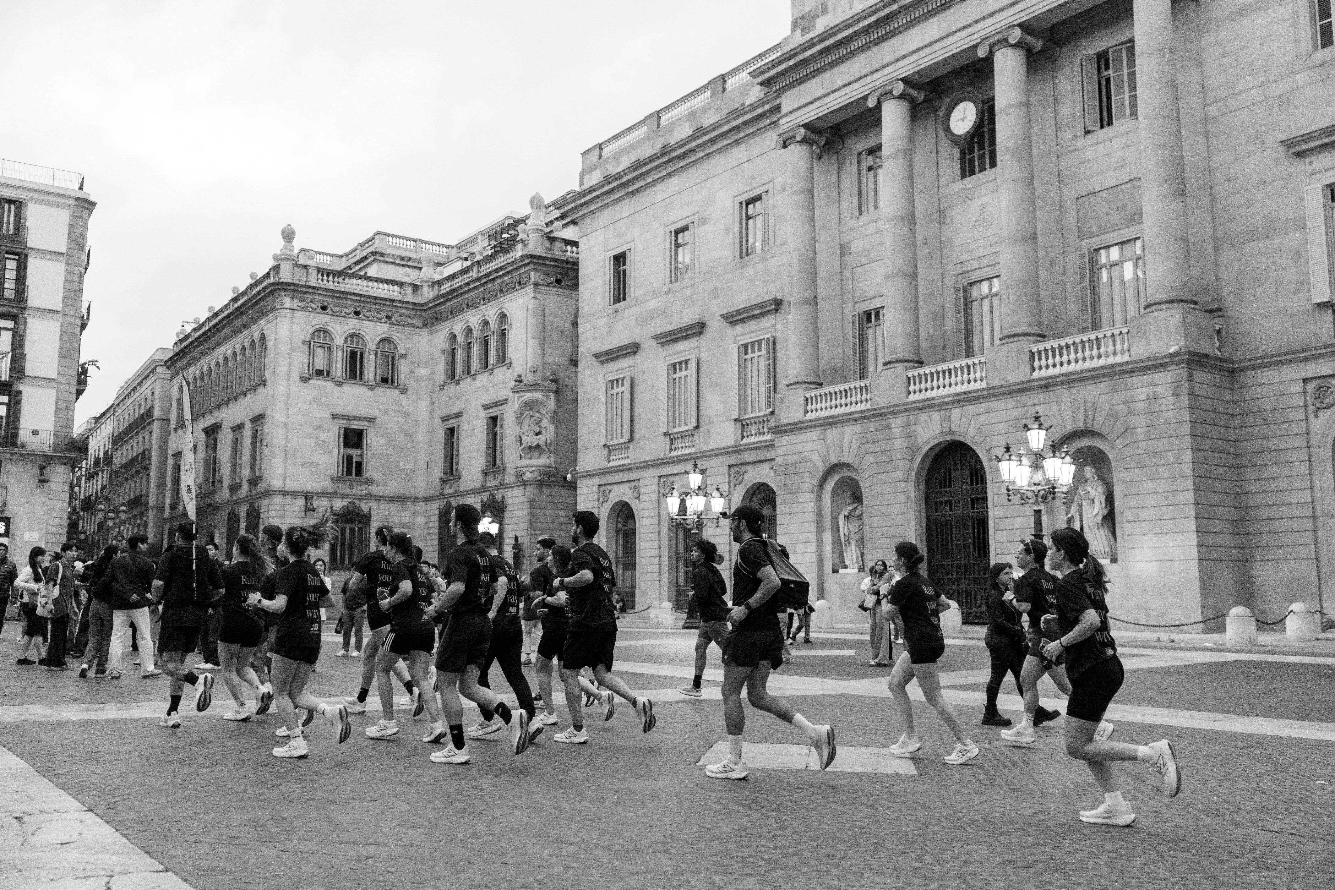 Las mejores fotos del 5K en Barcelona para celebrar los Grey Days de New Balance. 17