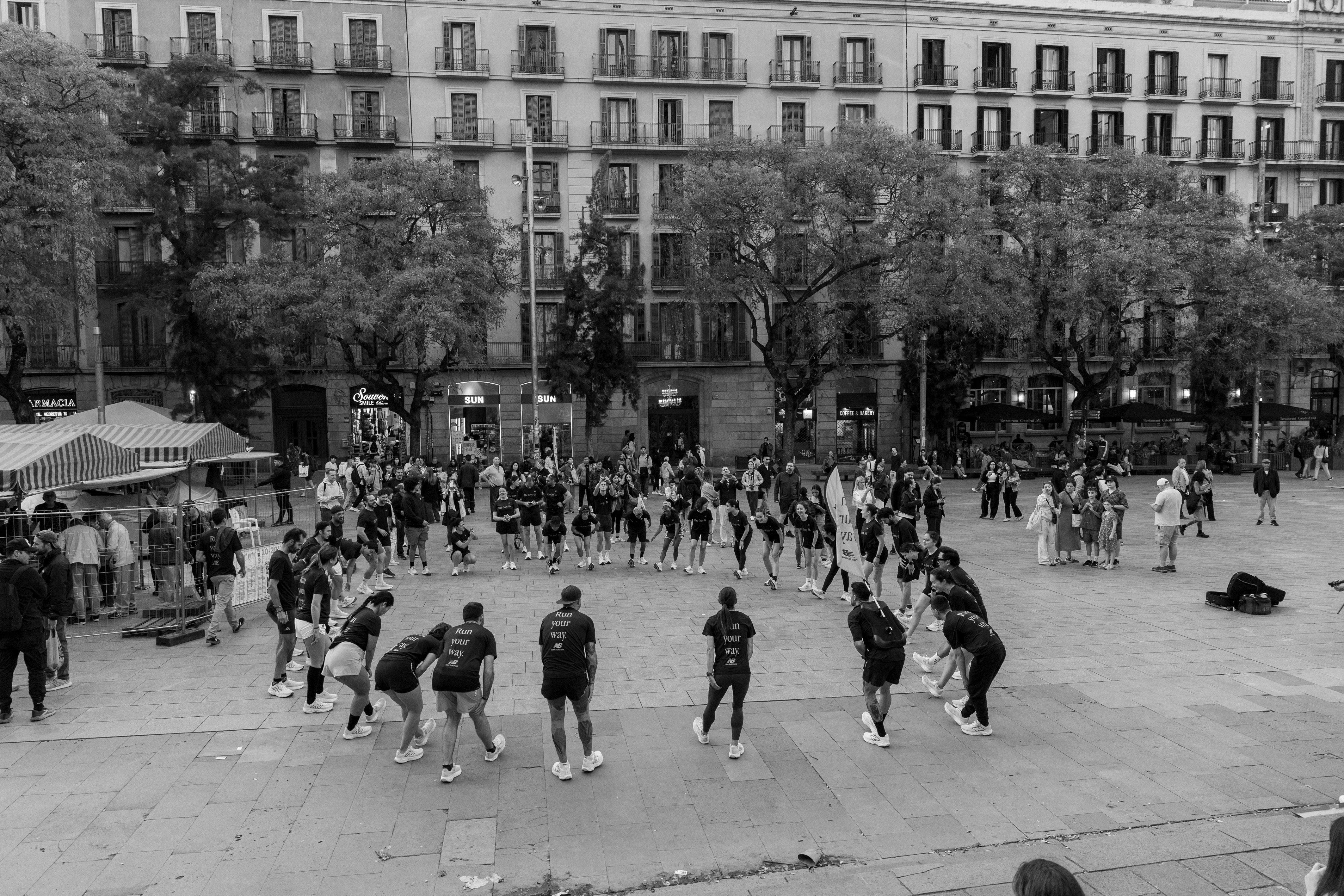 Las mejores fotos del 5K en Barcelona para celebrar los Grey Days de New Balance. 8