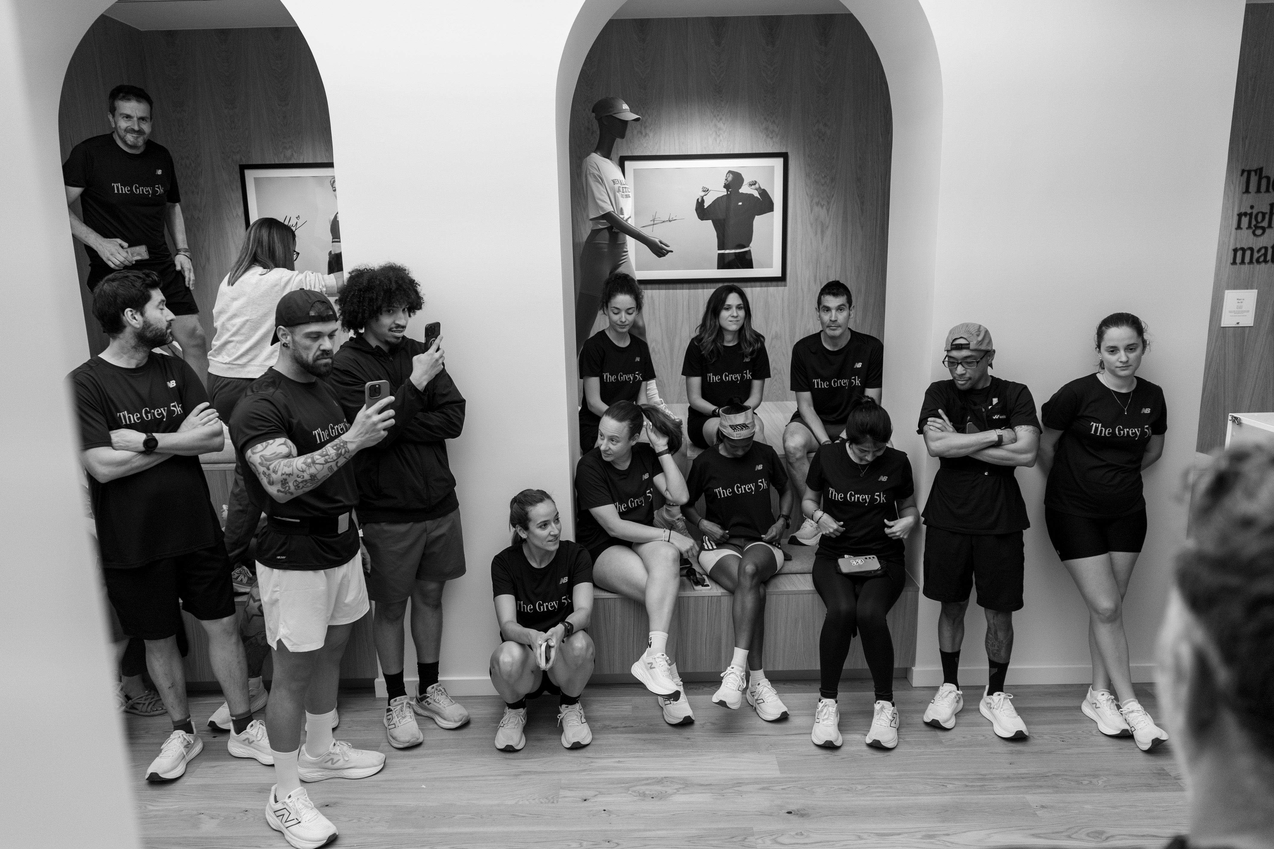 Las mejores fotos del 5K en Barcelona para celebrar los Grey Days de New Balance. 6