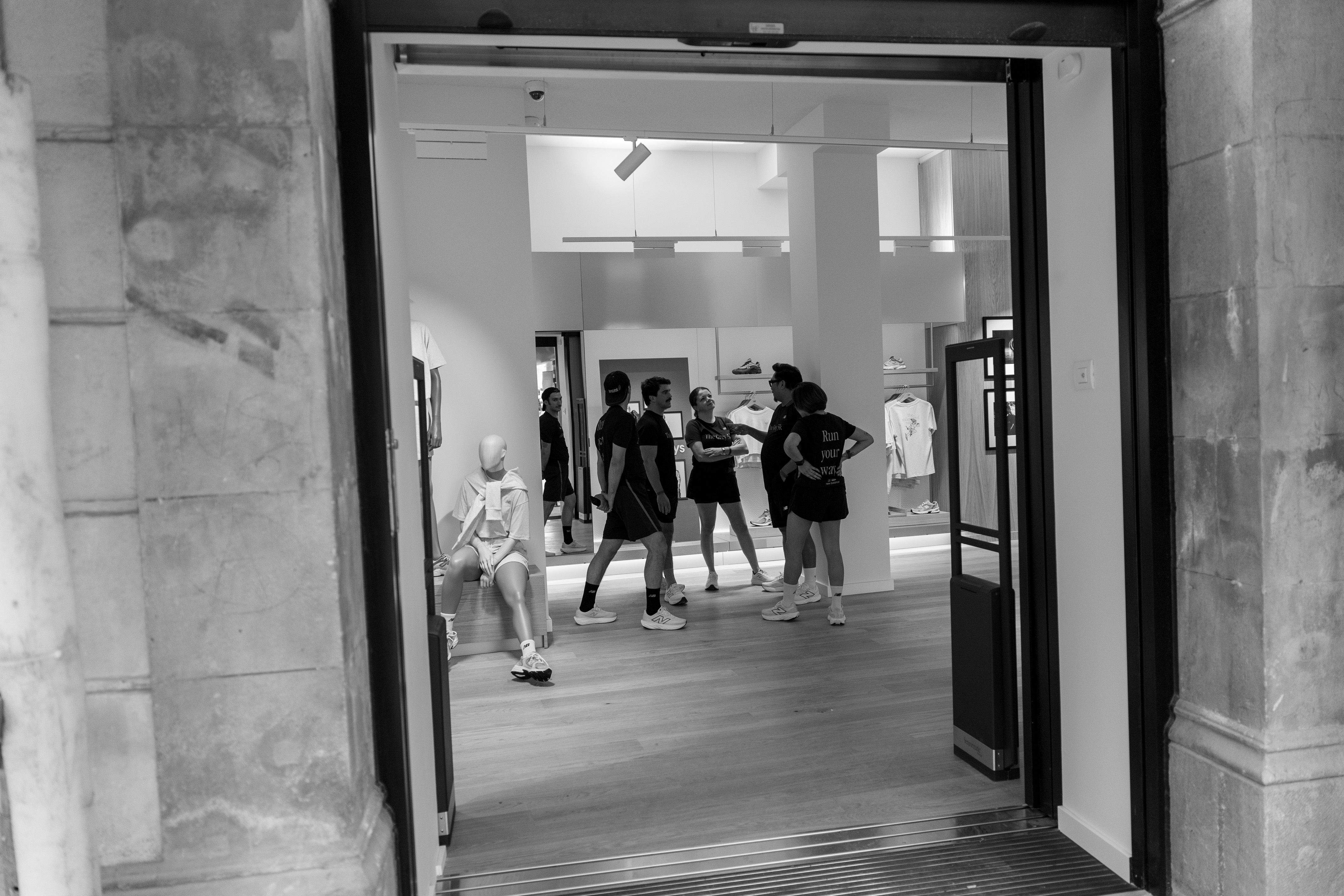 Las mejores fotos del 5K en Barcelona para celebrar los Grey Days de New Balance. 5