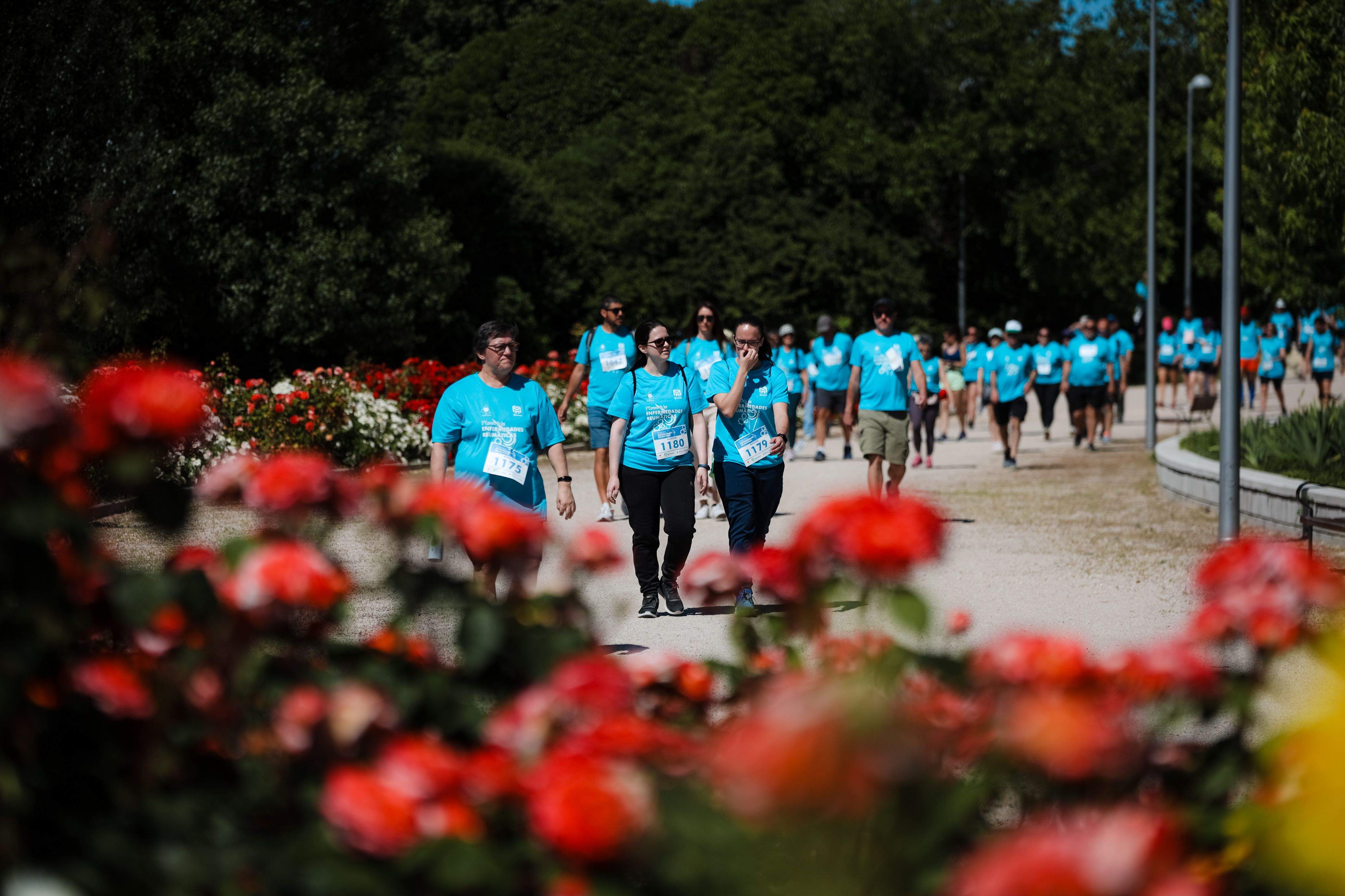 Uno de los puntales de la Carrera de las Enfermedades Reumáticas es su marcha de 2,5 km. LAST LAP