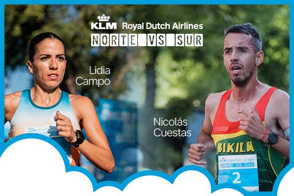 Lidia Campo y Nicolás Cuestas serán los capitanes de la KLM Norte vs Sur. LAST LAP Lidia Campo y Nicolás Cuestas serán los capitanes de la KLM Norte vs Sur. LAST LAP