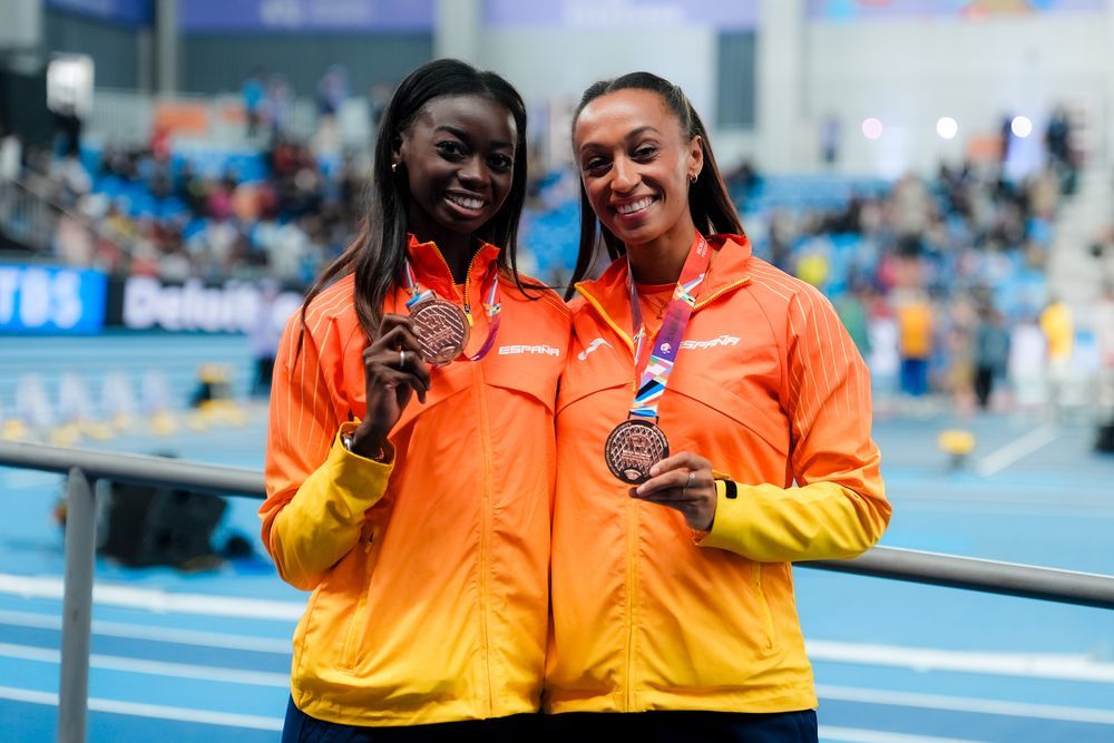 Fátima Diame y Ana Peleteiro, dos puntales de España Atletismo