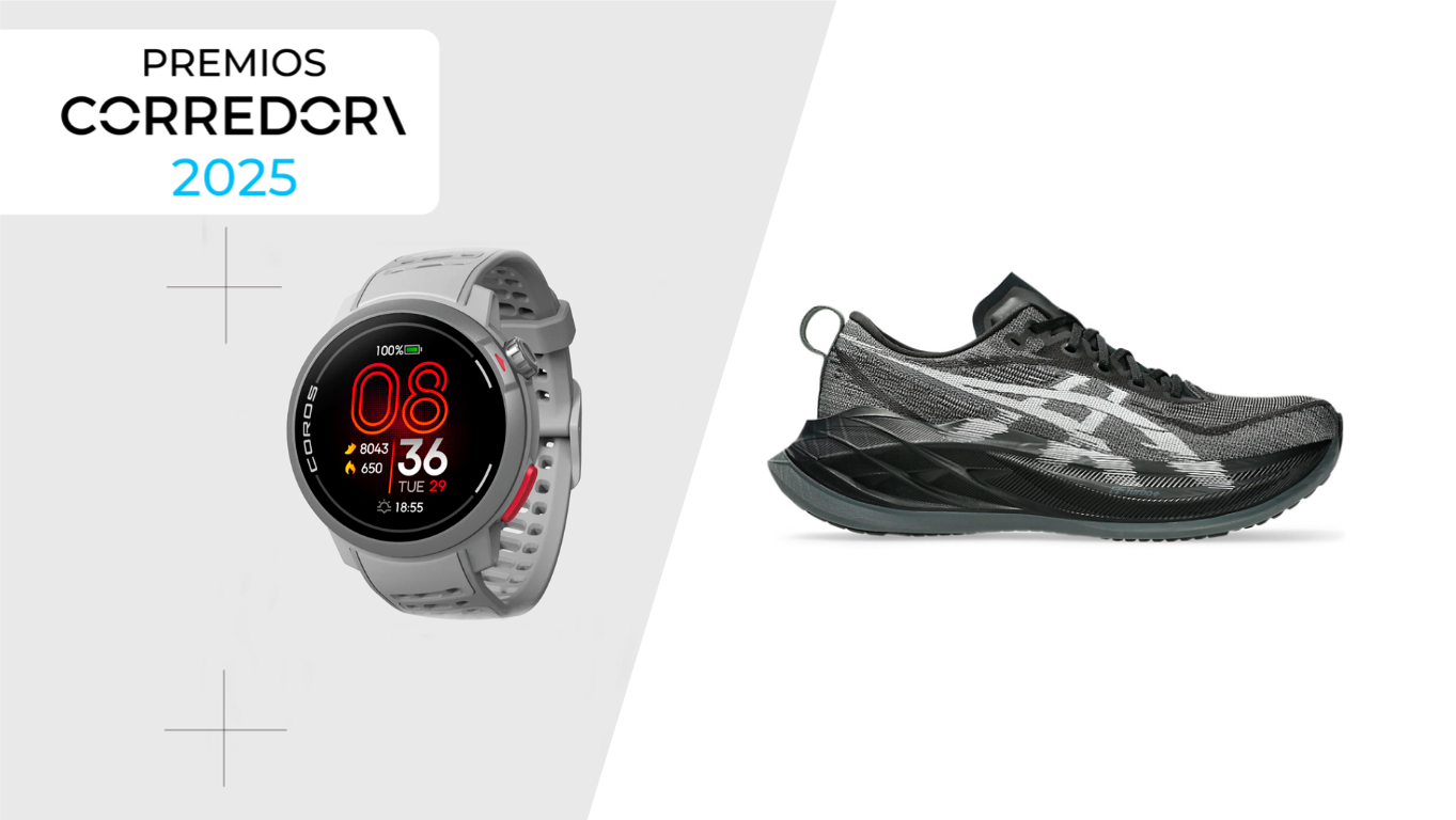 Estas son las mejores zapatillas y el mejor reloj deportivo del año galardonados en los Premios Corredor 2025. Estas son las mejores zapatillas y el mejor reloj deportivo del año galardonados en los Premios Corredor 2025.
