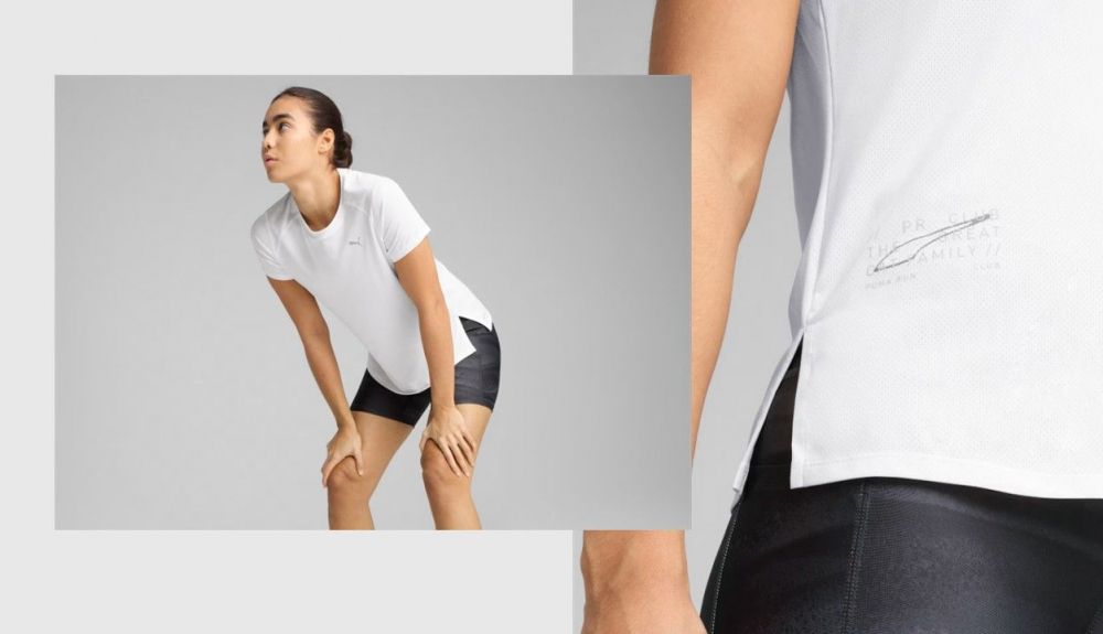 Aperturas laterales de la camiseta Puma Run