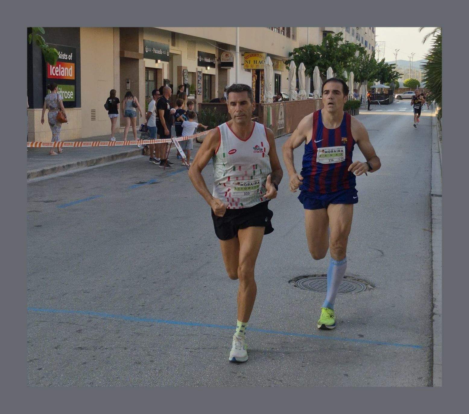 David Canal logró el segundo puesto de su categoría en la Milla Urbana de Moraira
