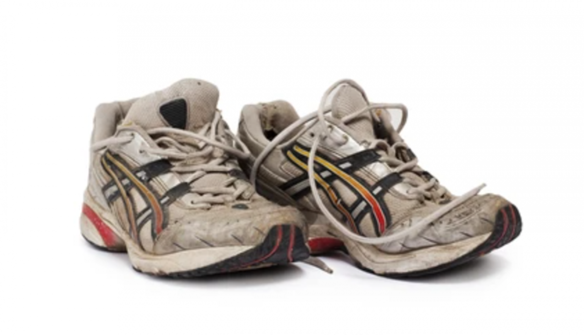 Las zapatillas viejas, ni para andar