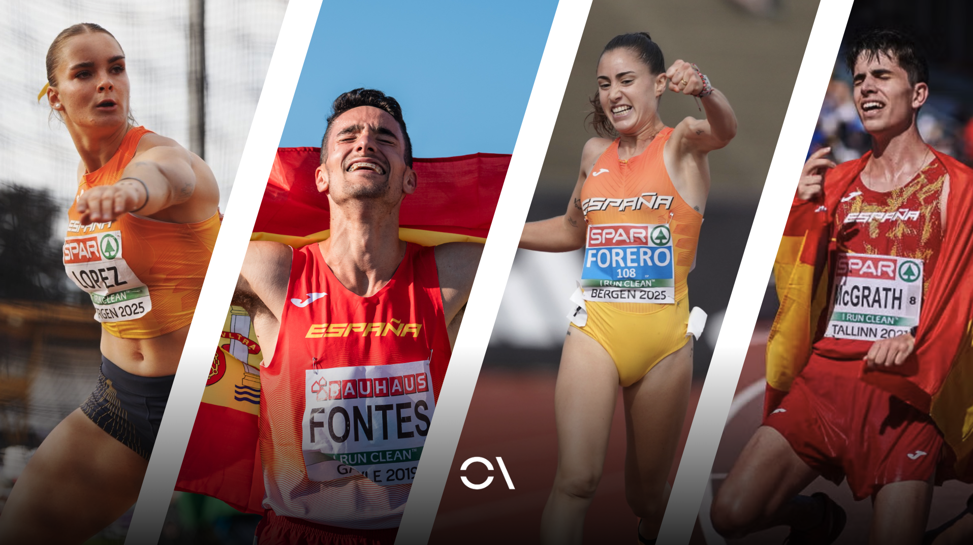 Inés López, Ignacio Fontes, María Forero o Paul McGrath son algunos de los atletas que han sido campeones de Europa Sub23. SPORTMEDIA.