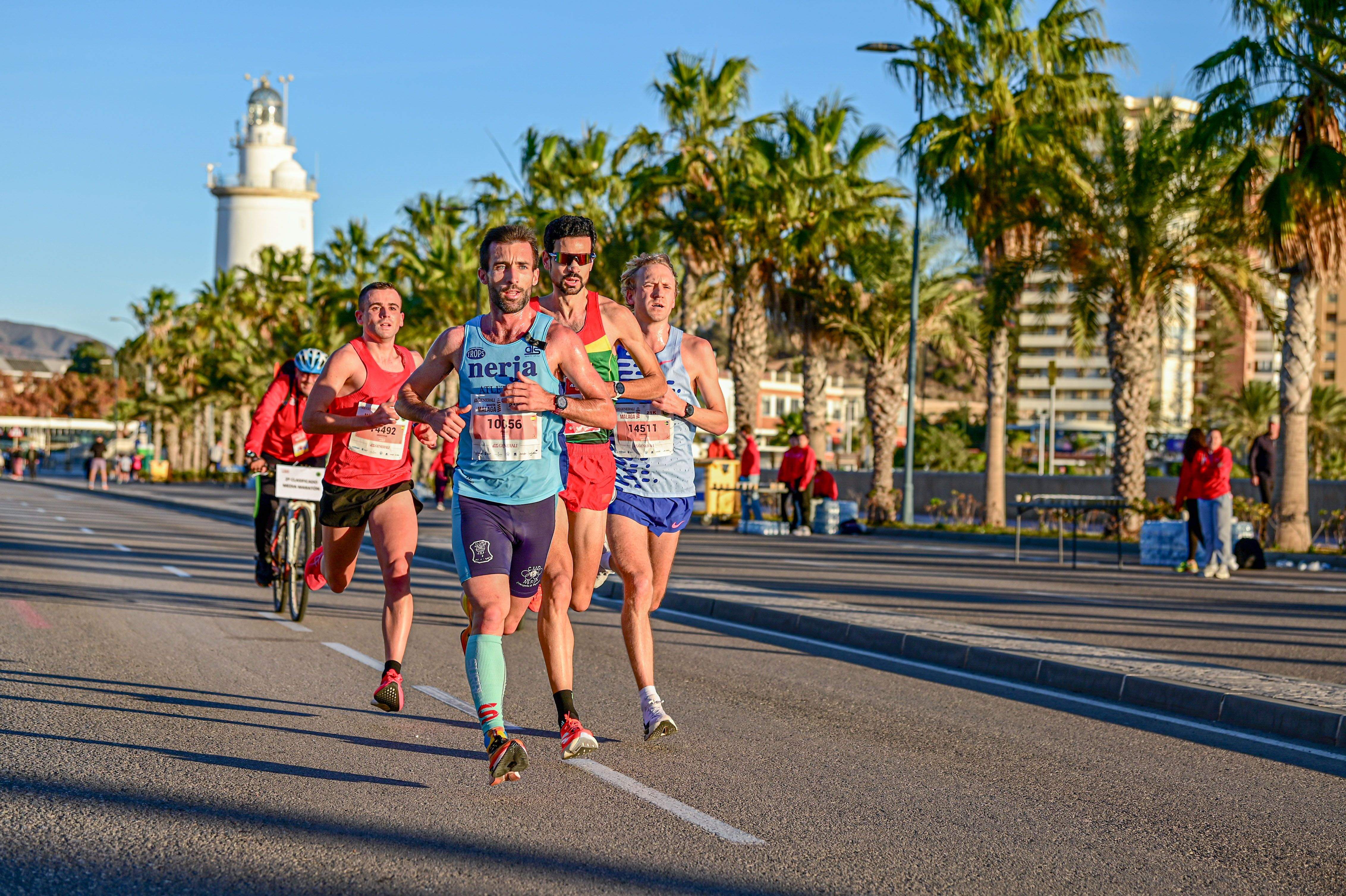 Una imagen del Generali Maratón de Málaga, prueba que se disputa en diciembre.