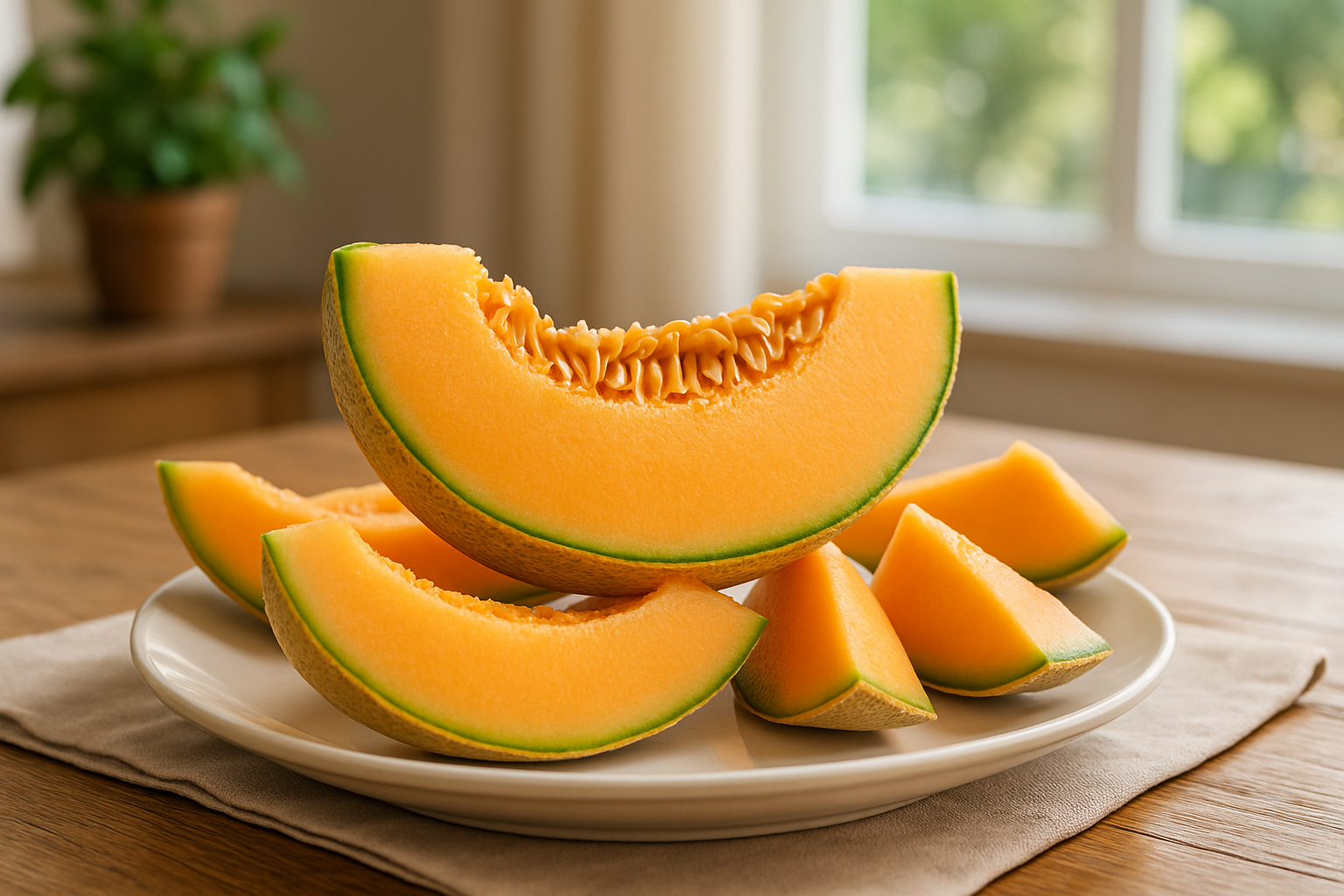El melón es hidratación, potasio, dulzura natural y variedad para tu alimentación como corredor o corredora. El melón es hidratación, potasio, dulzura natural y variedad para tu alimentación como corredor o corredora.