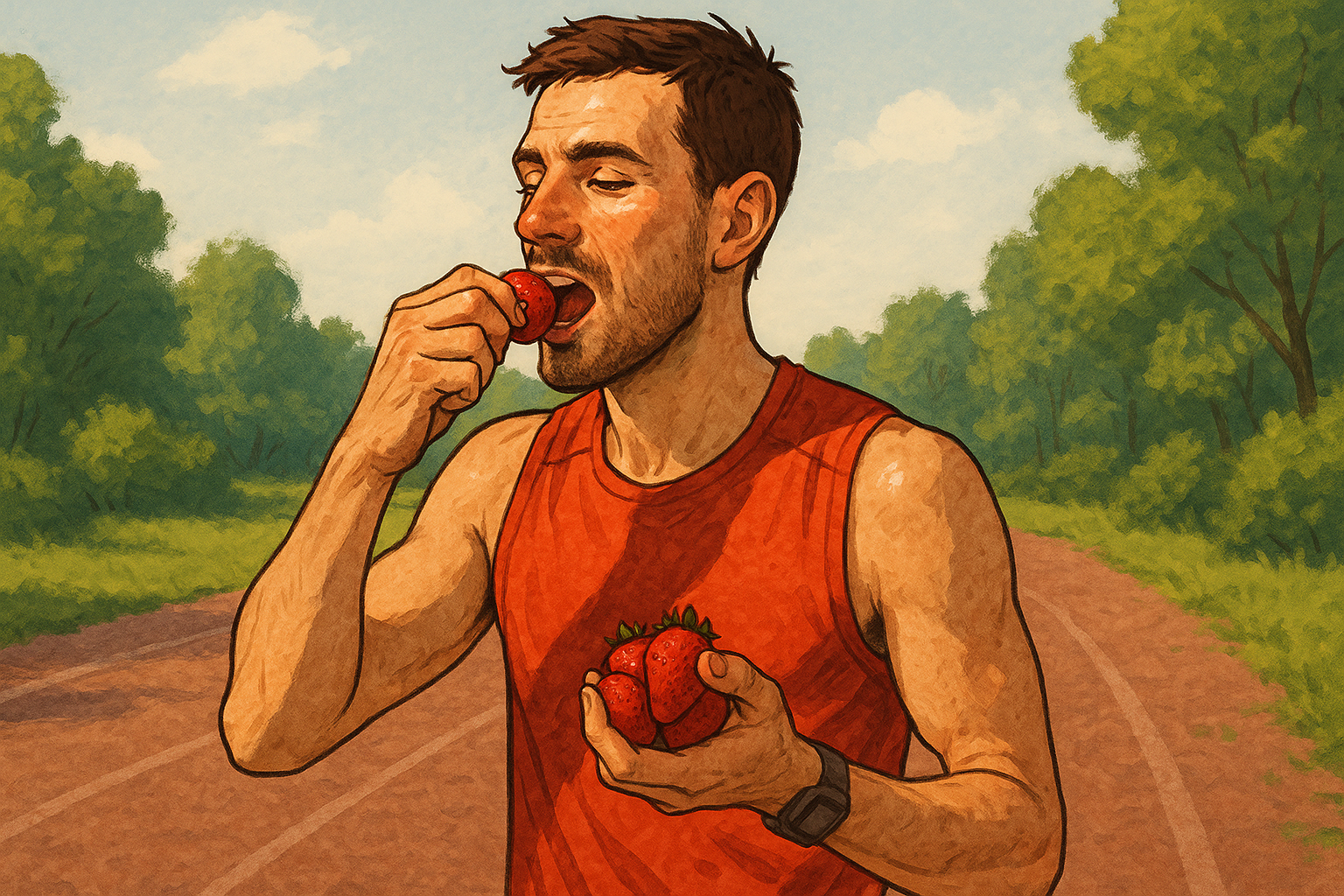 Las fresas son como esas series de TV que no duran más de una temporada pero te dejan huella: intensas, precisas, sin relleno.