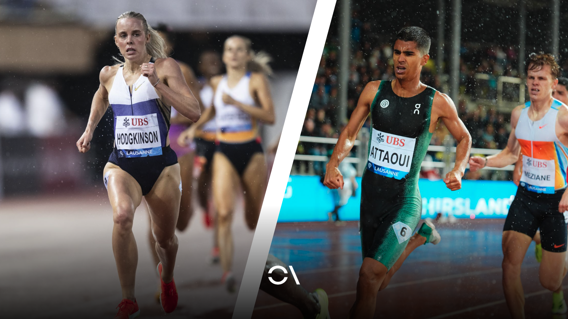 Hodgkinson y Attaoui fueron protagonistas en las carreras de 800 metros de Lausana. SPORTMEDIA Y EFE. Hodgkinson y Attaoui fueron protagonistas en las carreras de 800 metros de Lausana. SPORTMEDIA Y EFE.