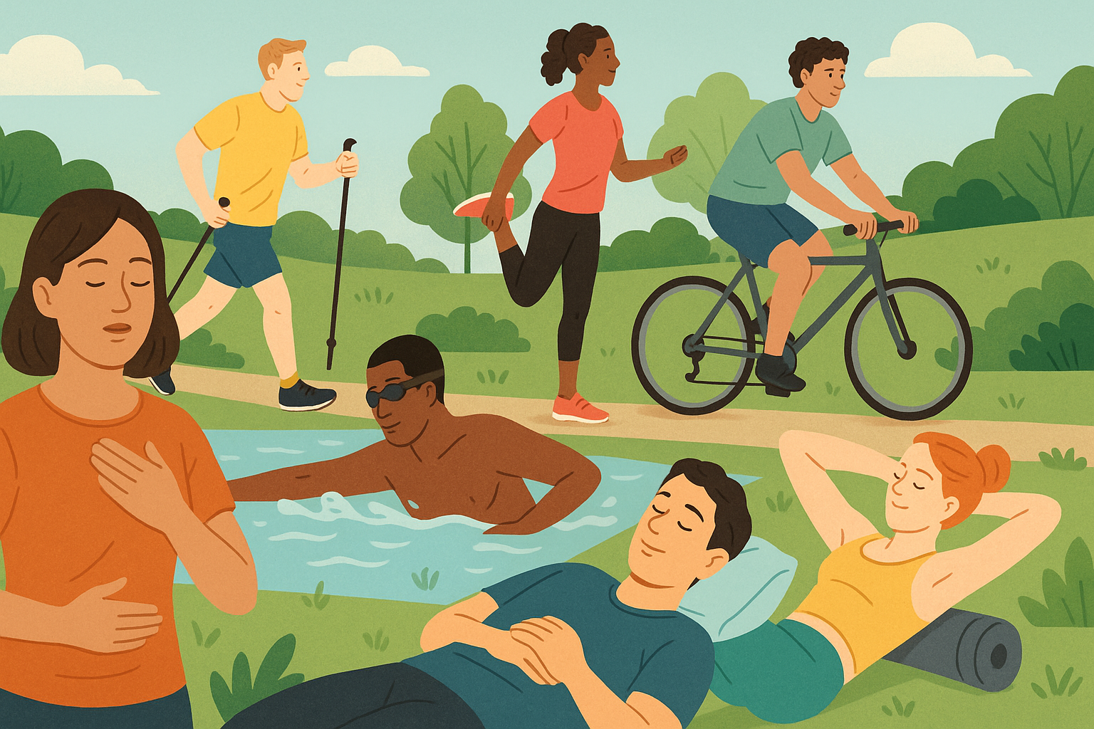 El día de descanso no es sofá eterno ni castigo inmóvil; es una herramienta de salud. La evidencia respalda la recuperación activa suave para favorecer el retorno venoso y el “reset” mental. El día de descanso no es sofá eterno ni castigo inmóvil; es una herramienta de salud. La evidencia respalda la recuperación activa suave para favorecer el retorno venoso y el “reset” mental.