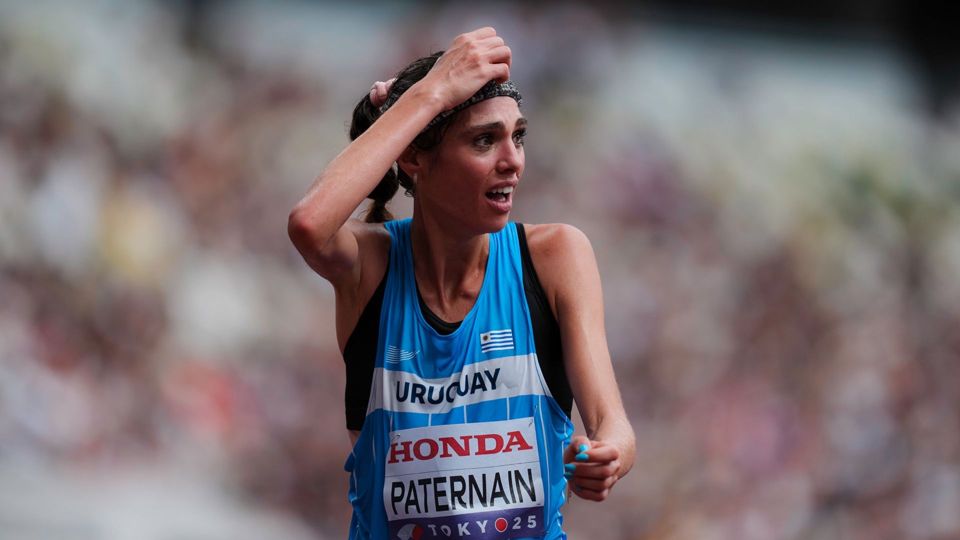 Julia Paternain ha sido la gran sorpresa del maratón femenino en Tokio 2025. SPORTMEDIA. Julia Paternain ha sido la gran sorpresa del maratón femenino en Tokio 2025. SPORTMEDIA.