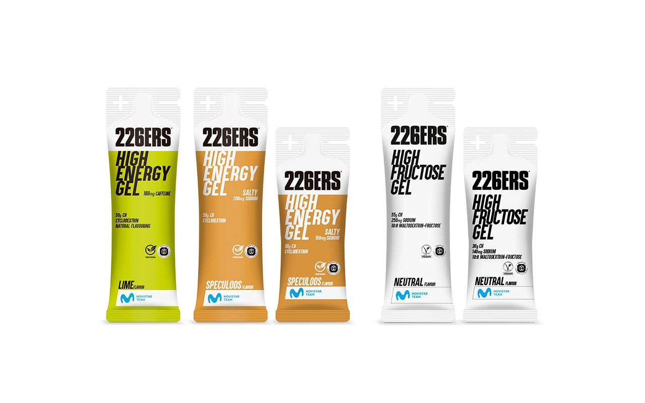 Nuevos sabores en los geles de 226ERS