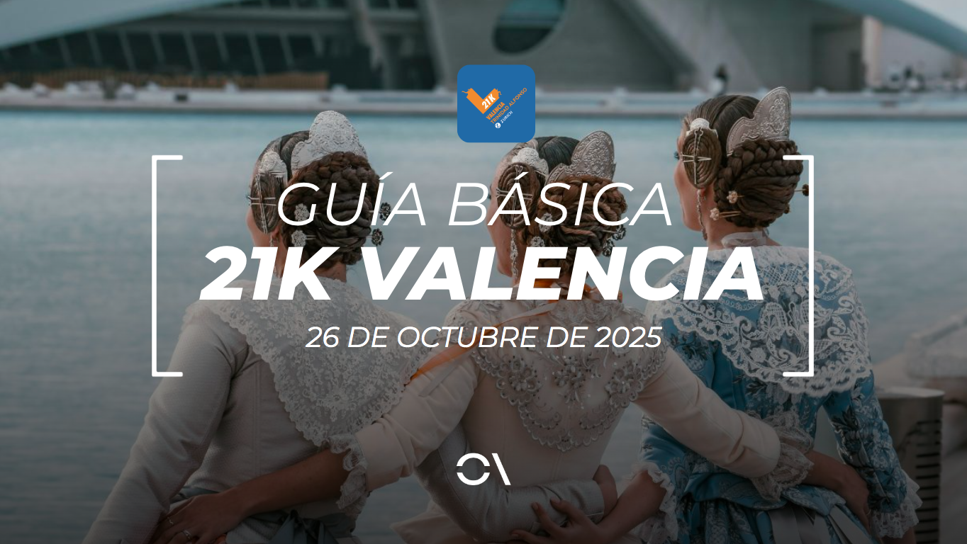 Guía básica del Medio Maratón de Valencia 2025, donde encontrarás todo lo que quieres saber.