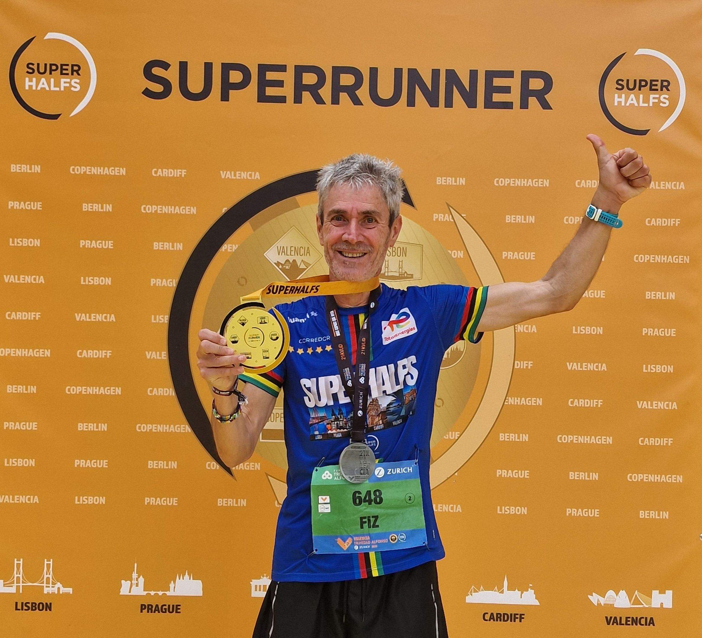Martín Fiz ha ganado brillantemente las 6 pruebas del circuito de las SuperHalfs / Foto: Álex Calabuig