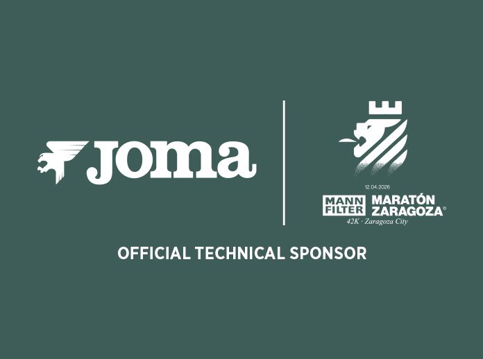 Joma refuerza su compromiso con el running gracias a su alianza con el Maratón de Zaragoza. Joma refuerza su compromiso con el running gracias a su alianza con el Maratón de Zaragoza.