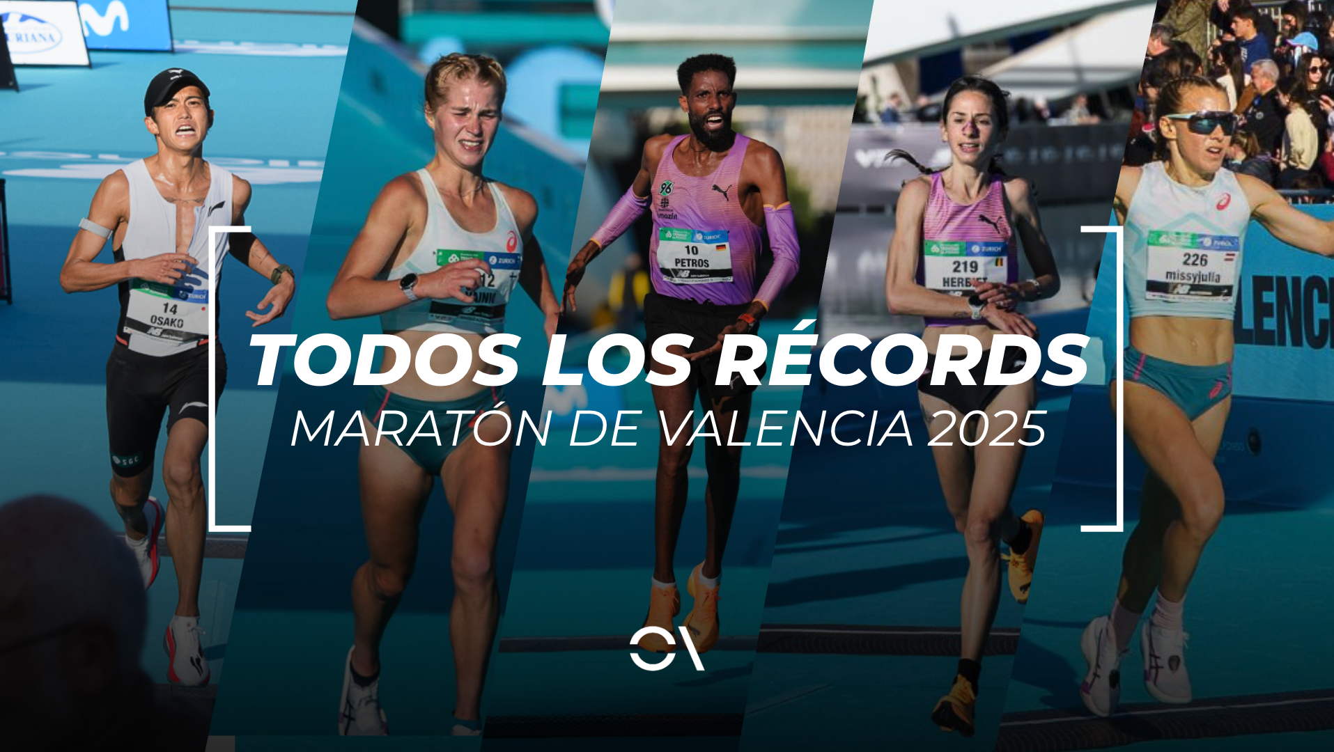 Todos los récords nacionales del Maratón de Valencia 2025. Todos los récords nacionales del Maratón de Valencia 2025.