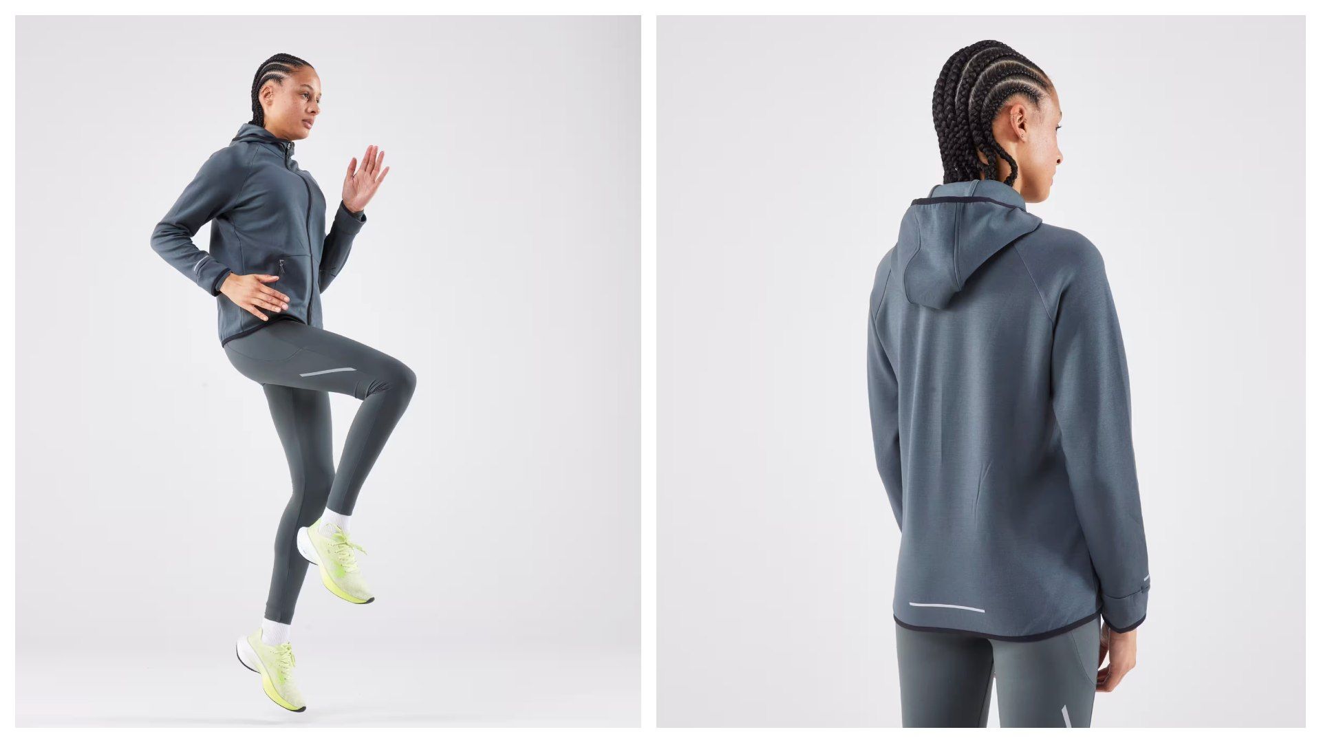 Chaqueta cálida de running KIPRUN Run 500 Warm. Chaqueta cálida de running KIPRUN Run 500 Warm.