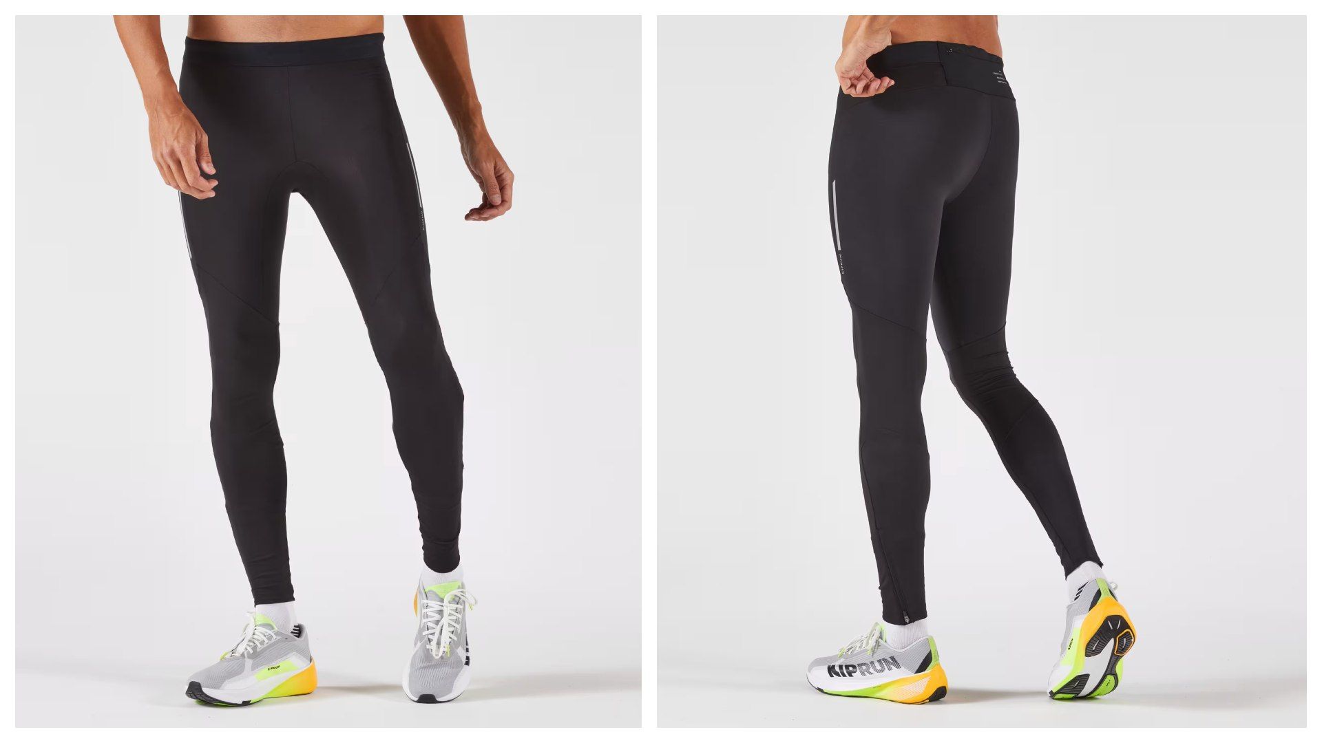 Mallas largas cálidas de running KIPRUN Run 500 Warm. Mallas largas cálidas de running KIPRUN Run 500 Warm.
