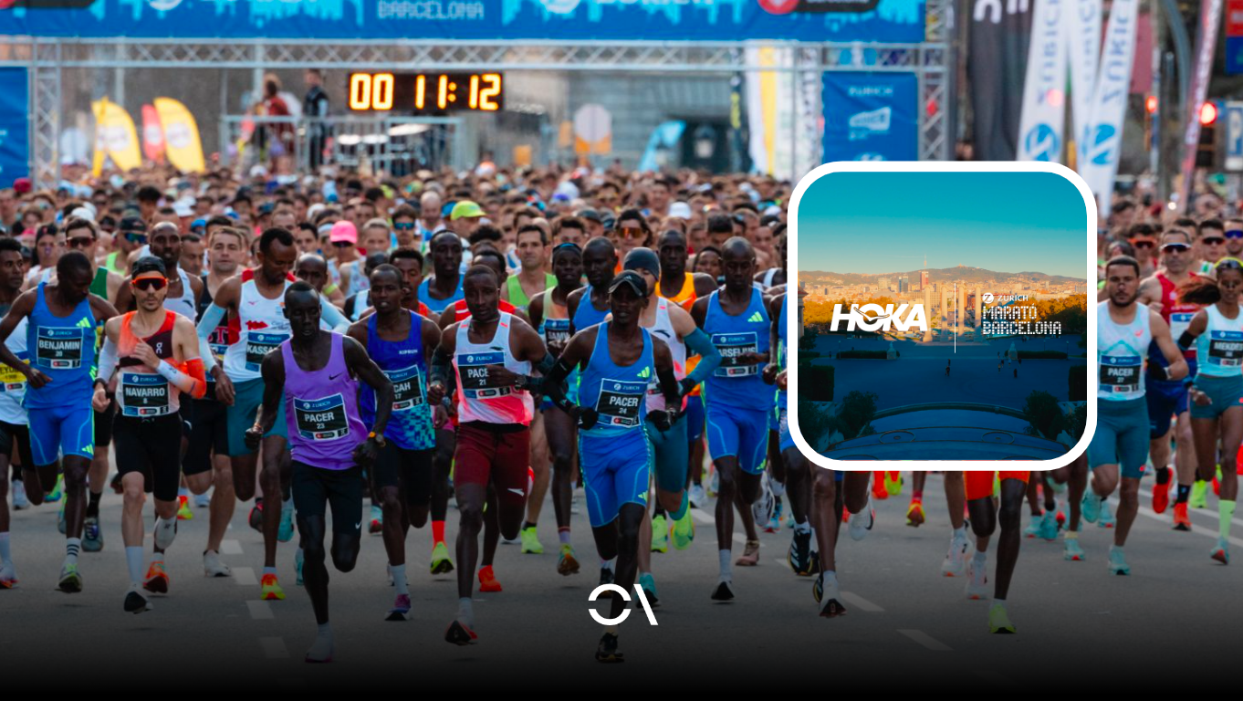 Hoka será el nuevo patrocinador principal del Zurich Marató de Barcelona.