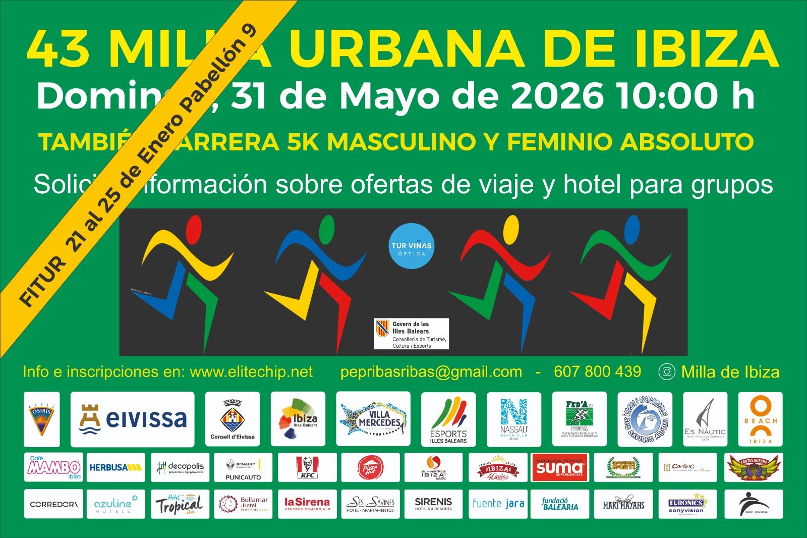 La Milla de Ibiza 2026 se ha presentado hoy en FITUR
