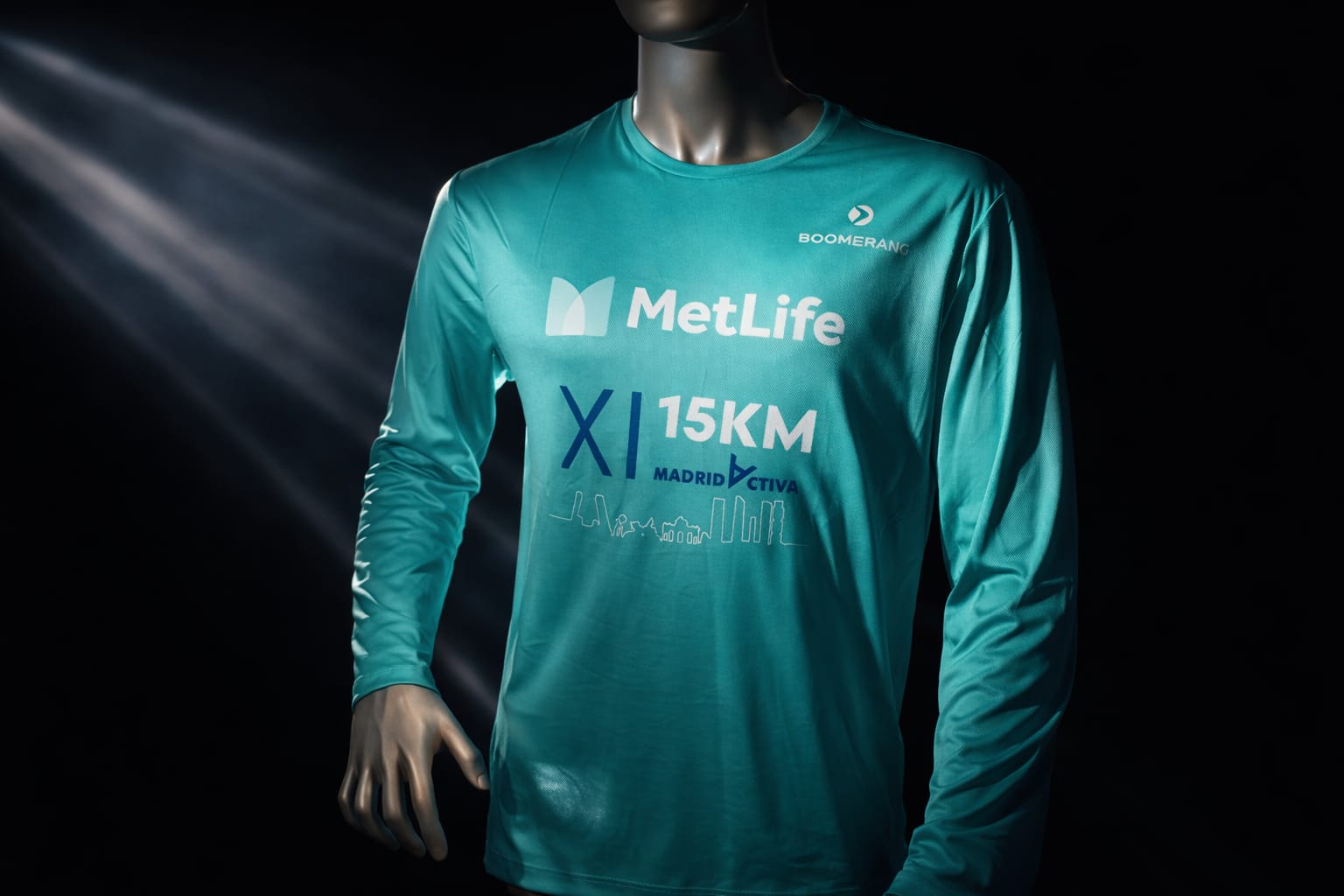 La camiseta de la Metlife 15KM Madrid Activa 2026 La camiseta de la Metlife 15KM Madrid Activa 2026