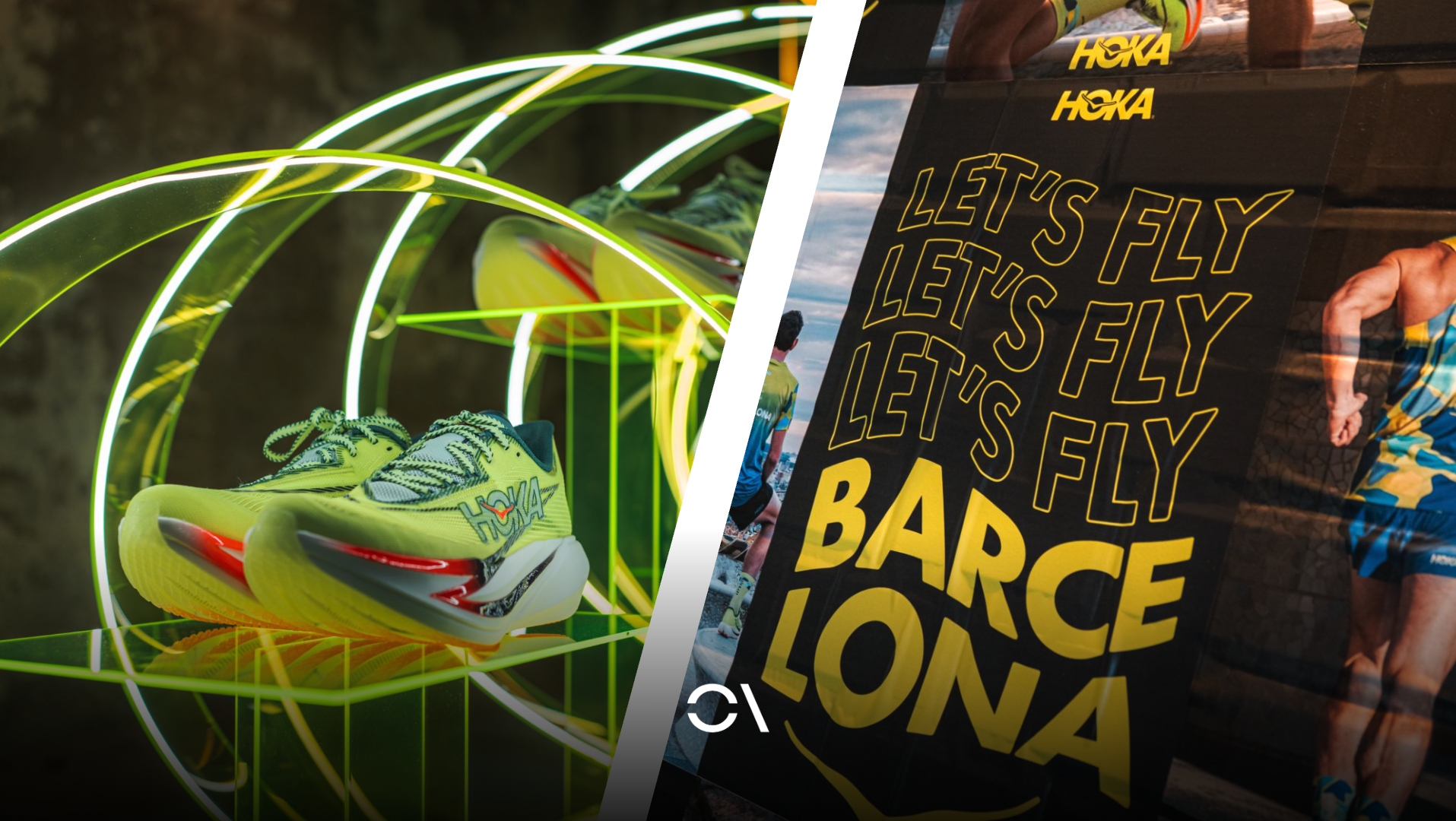 Hoka abre su "casa" en Barcelona e inicia la cuenta atrás para el maratón de la ciudad. Hoka abre su "casa" en Barcelona e inicia la cuenta atrás para el maratón de la ciudad.