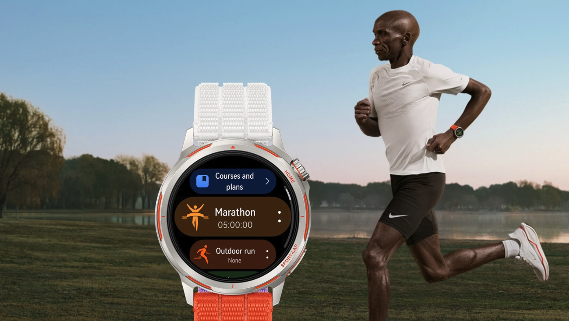 Con el Modo Maratón de HUAWEI WATCH GT Runner 2 cada kilómetro tiene una estrategia y cada segundo, una referencia. Con el Modo Maratón de HUAWEI WATCH GT Runner 2 cada kilómetro tiene una estrategia y cada segundo, una referencia.