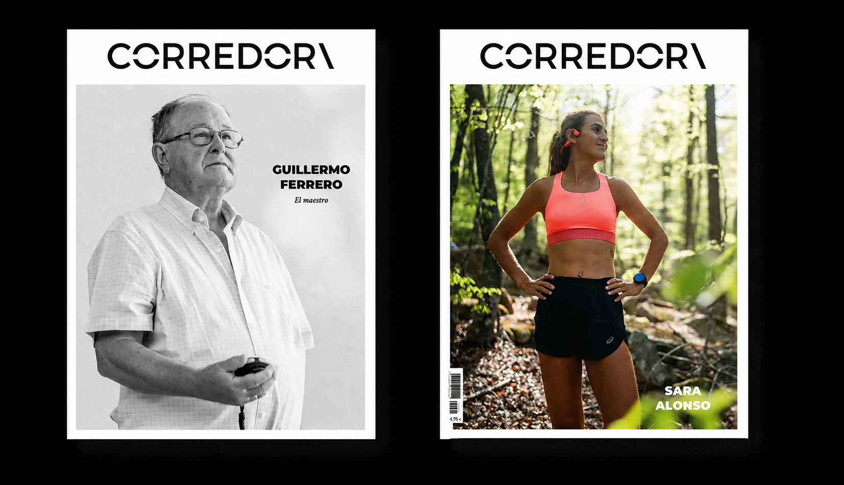 Corredor 61 llega a los quioscos con dos portadas y Sara Alonso y Guillermo Ferrero como protagonistas Corredor 61 llega a los quioscos con dos portadas y Sara Alonso y Guillermo Ferrero como protagonistas
