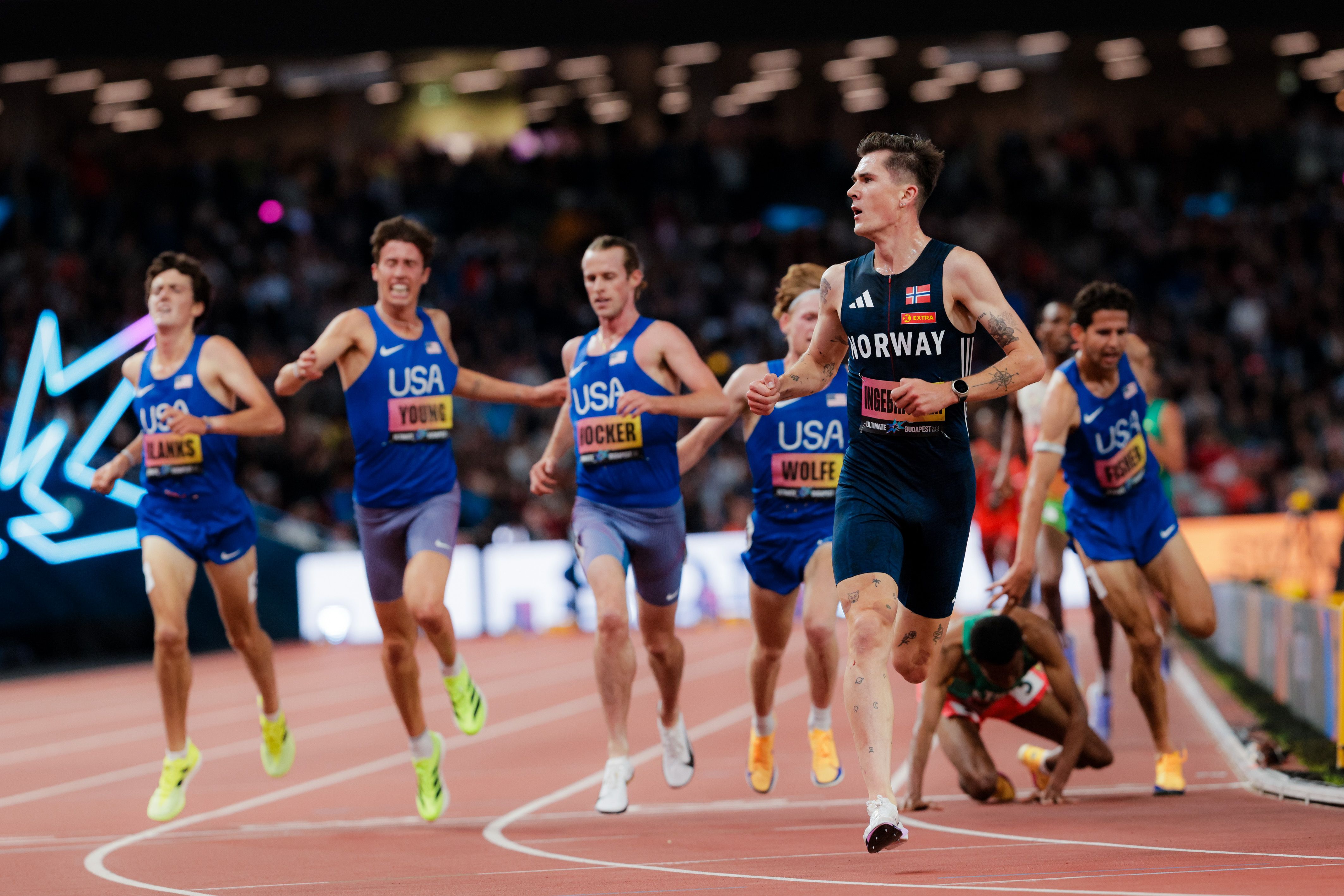 Las mejores fotos de la primera jornada del World Athletics Ultimate Championship de Budapest. 22