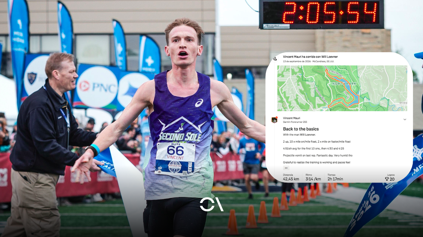 Vinny Mauri será uno de los grandes protagonistas del Maratón de Chicago 2026.