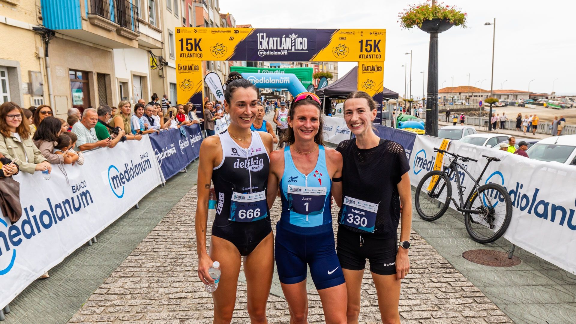 Alice Finot da brillo a la '15K do Atlántico Banco Mediolanum'