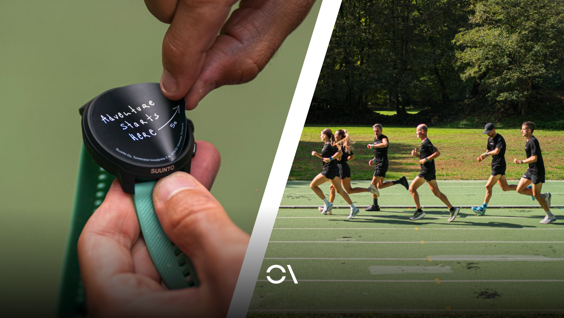 Suunto elige la pista más bonita de España para presentar su nuevo reloj para corredores.