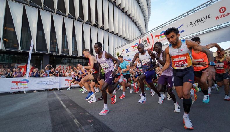 Este sábado se celebra una nueva edición del Bilbao Night Running Fest.