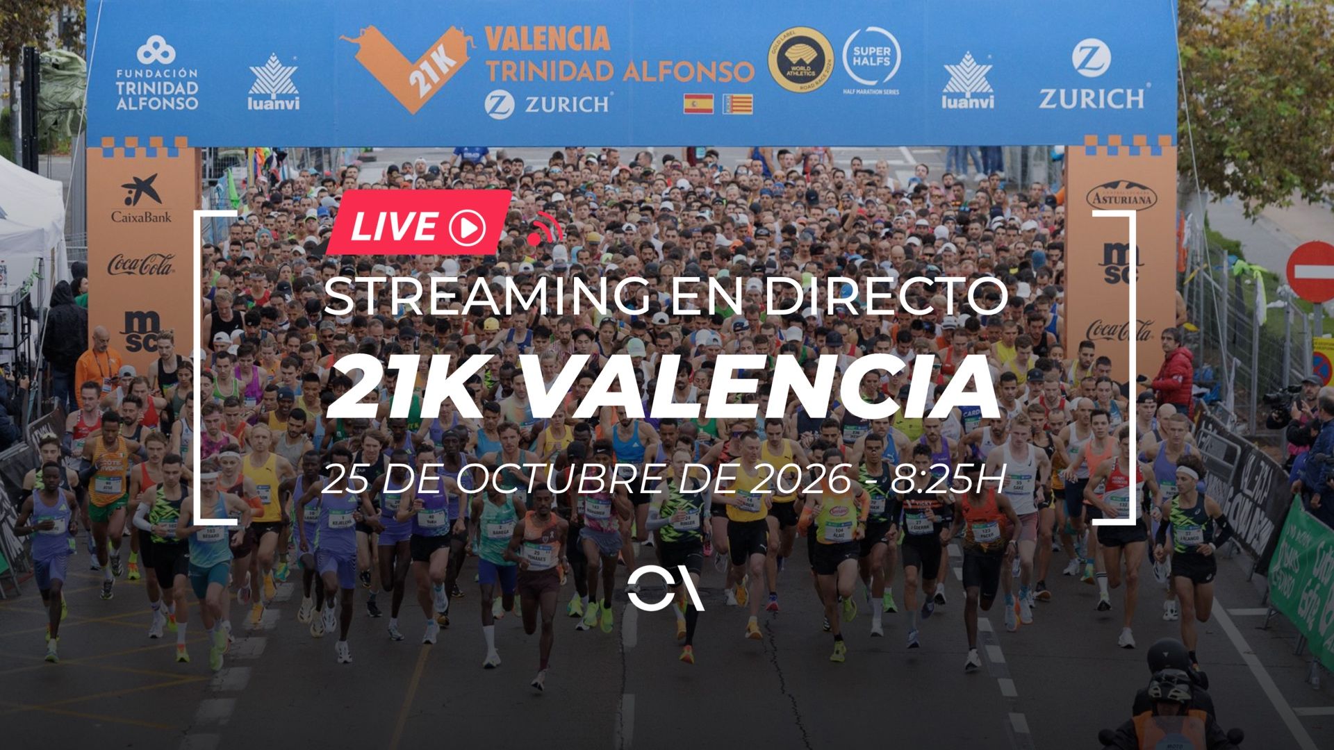 Sigue en directo el Medio Maratón de Valencia 2026.