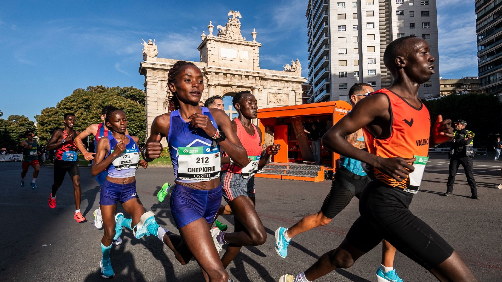 Una imagen del Medio Maratón de Valencia en su edición de 2026.