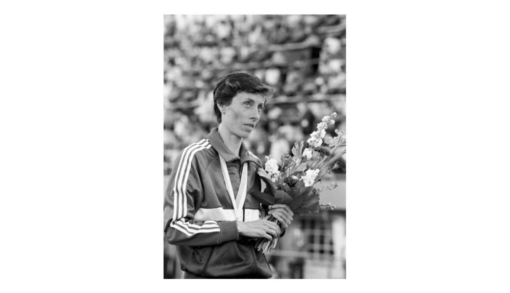 La atleta Tatyana Kazankina. 