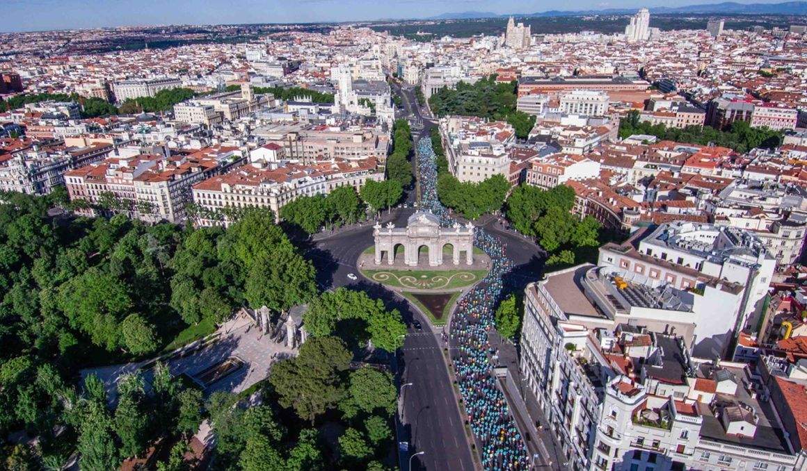 Una imagen de la Carrera Liberty 2019, que este año será virtual.