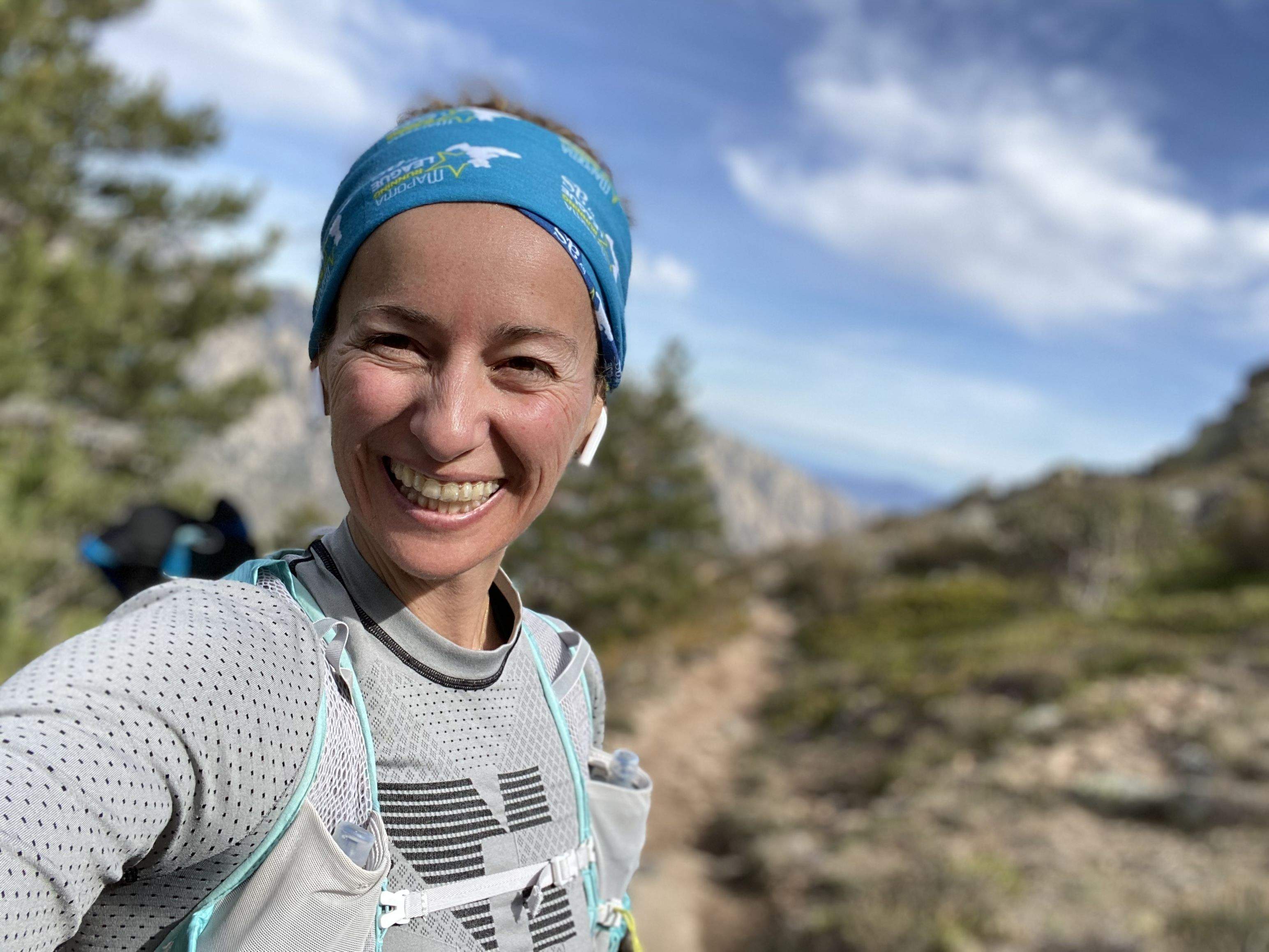 Naiara en su último entreno en La Pedriza Naiara en su último entreno en La Pedriza