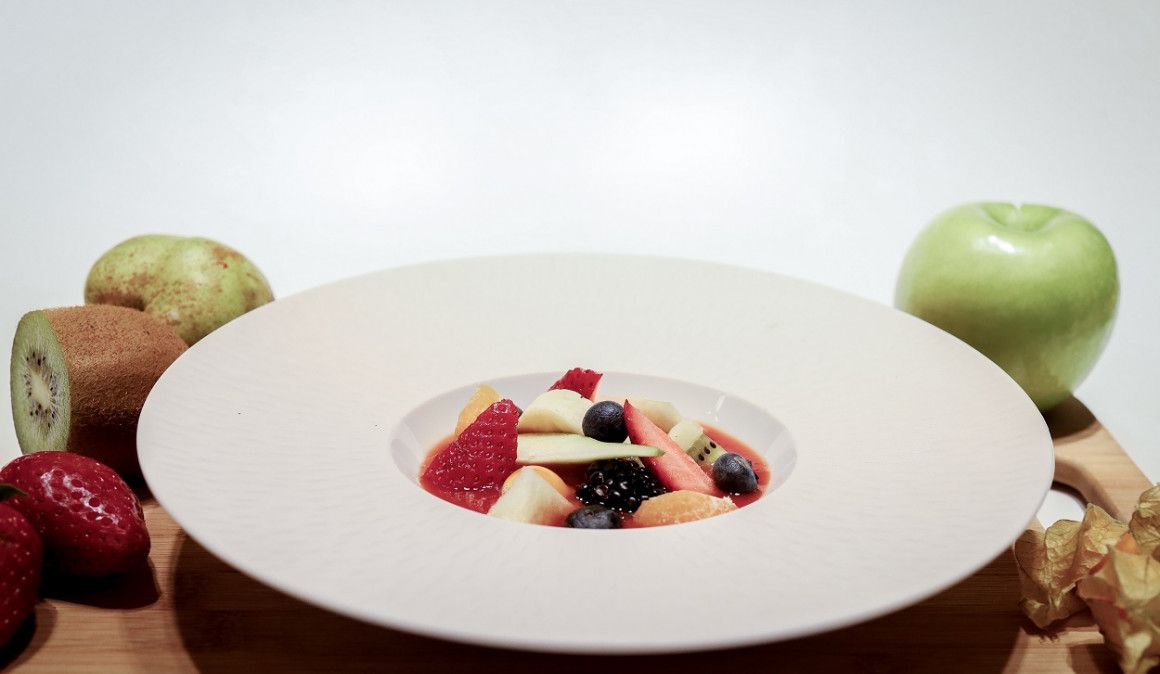 Antioxidantes naturales: Gazpacho de frutos rojos con ensalada de frutas Antioxidantes naturales: Gazpacho de frutos rojos con ensalada de frutas
