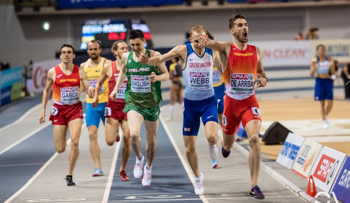 Álvaro de Arriba en el campeonato de Europa de Glasgow | Sportmedia